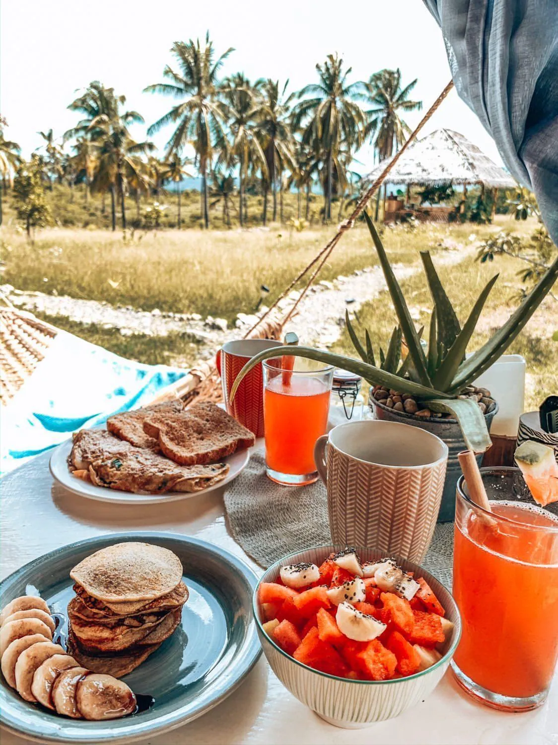 Food close-up in Tongo Hill Cottages