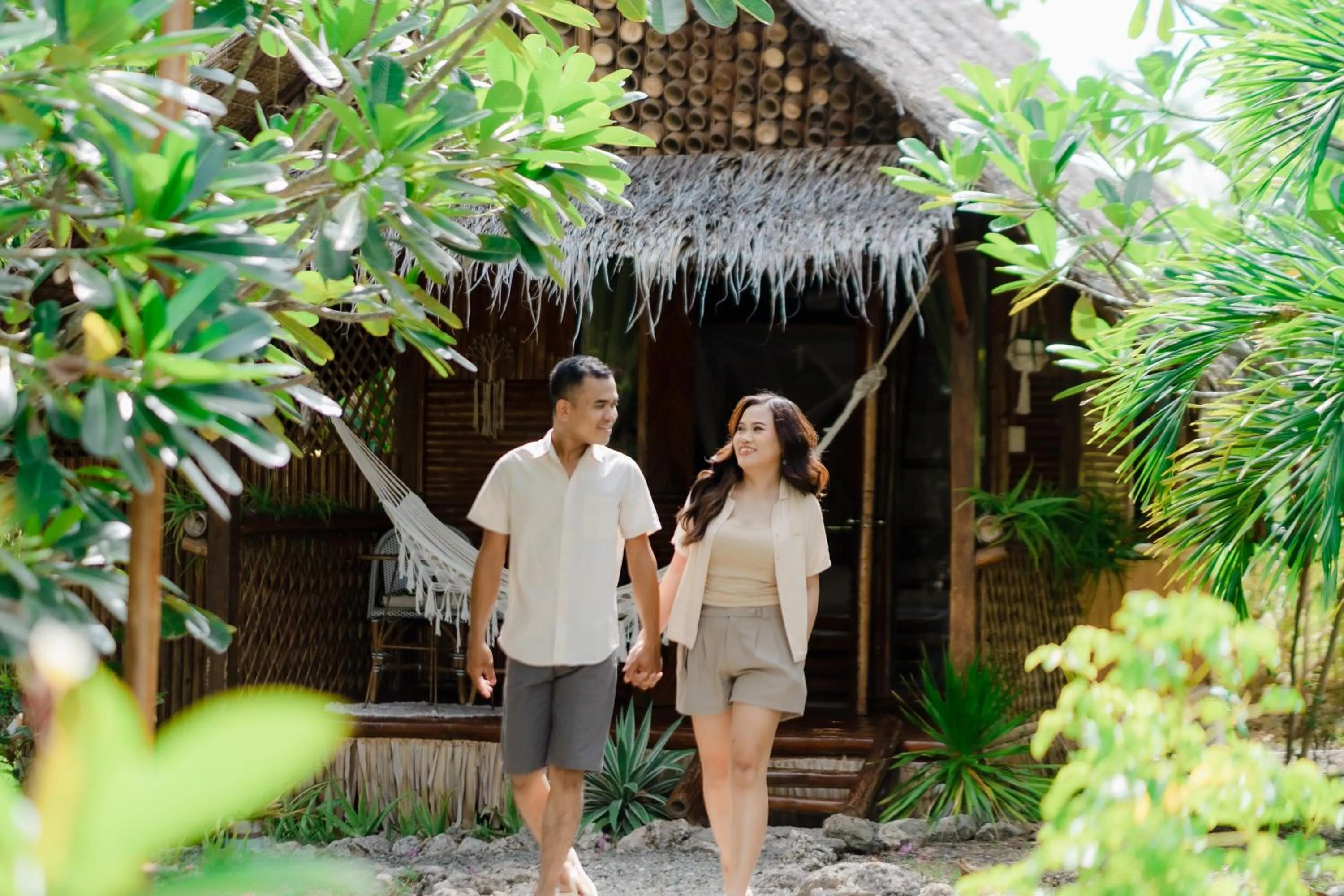Garden in Tongo Hill Cottages