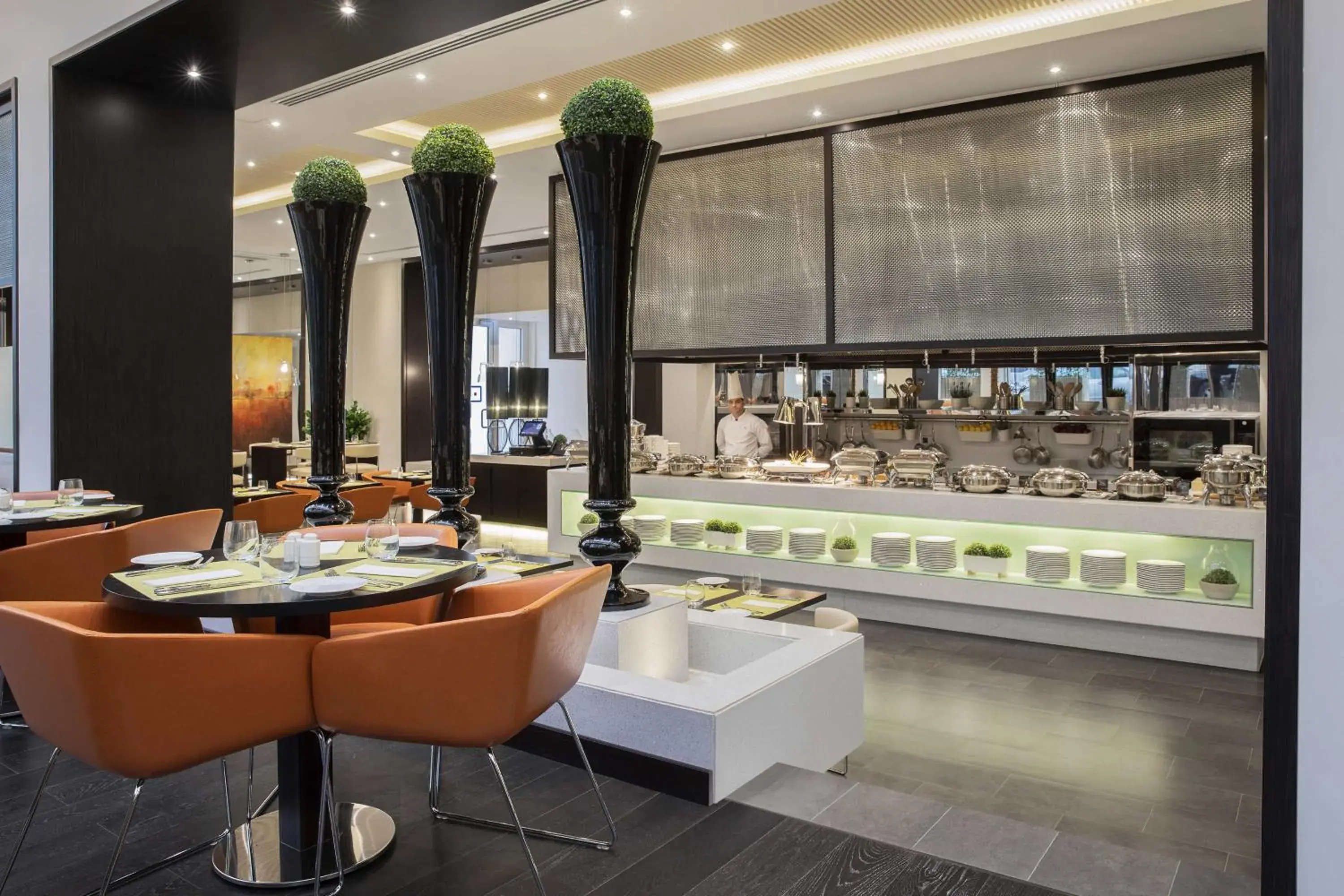 Buffet breakfast in Centro Olaya by Rotana Buffet breakfast in Centro Olaya by Rotana