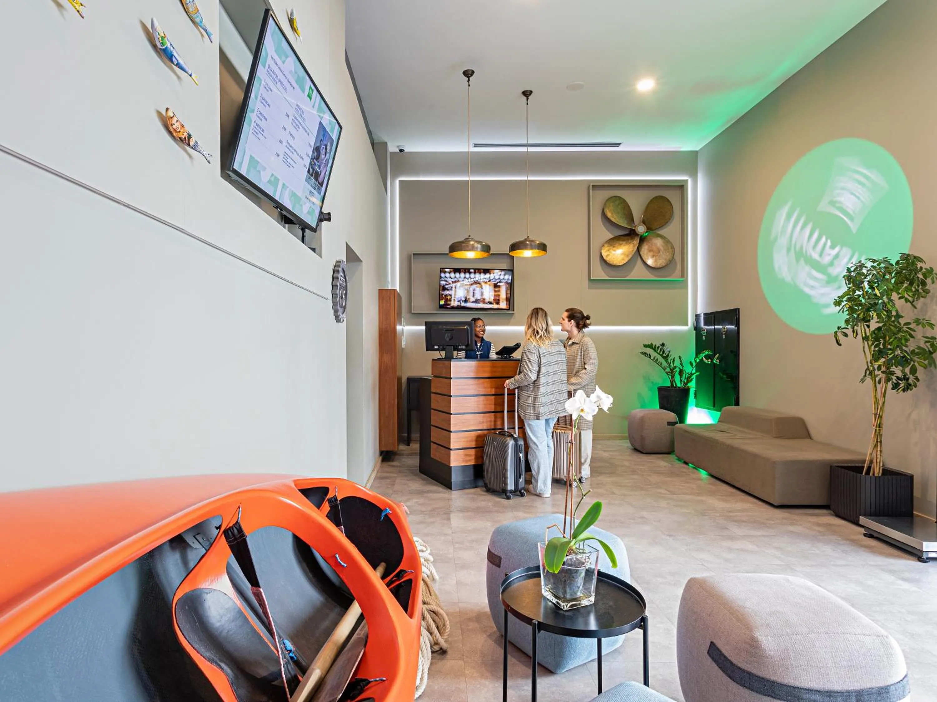 Lobby or reception in Ibis Styles Lisboa Centro Liberdade NE