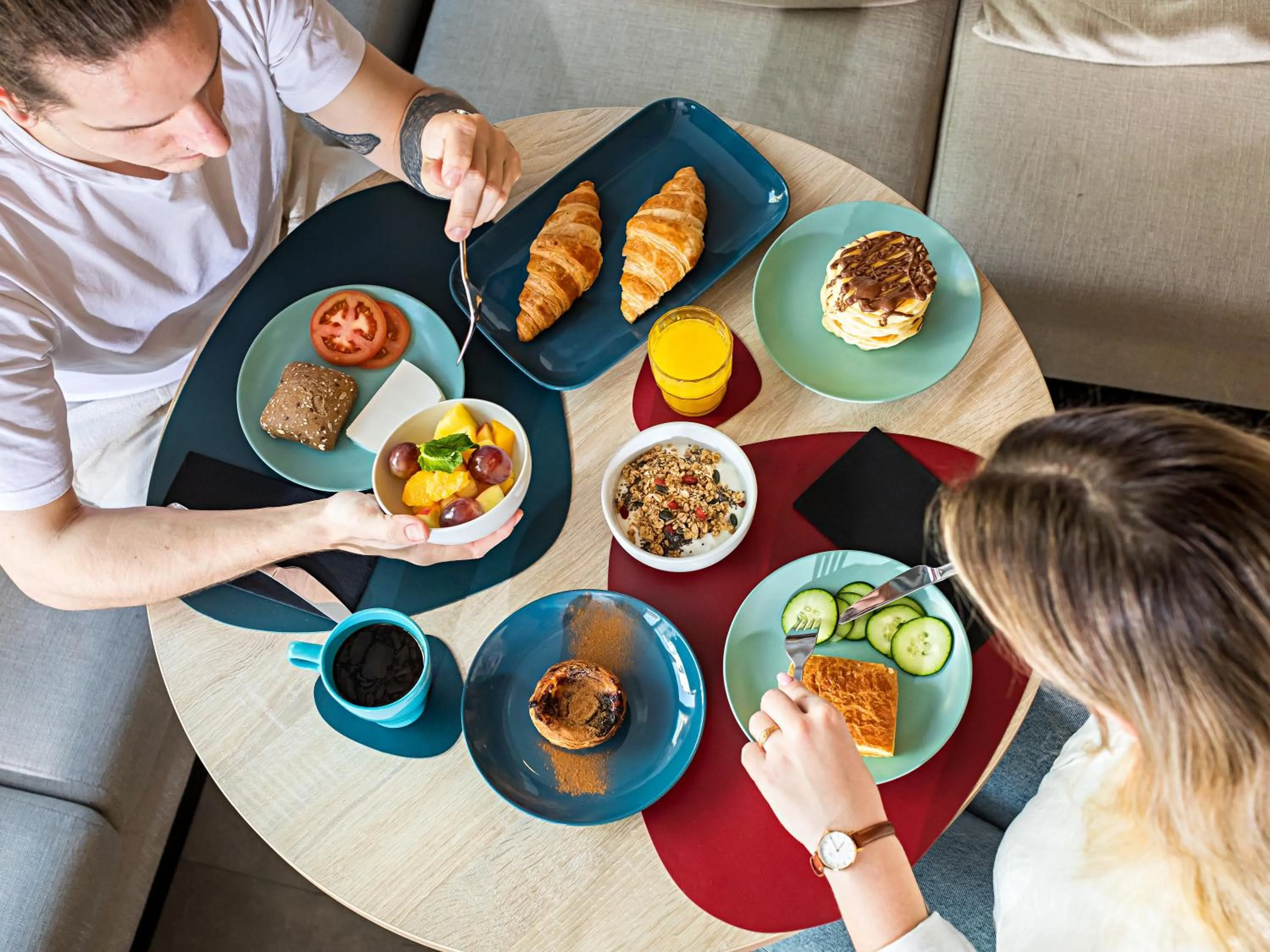 Food and drinks in Ibis Styles Lisboa Centro Liberdade NE