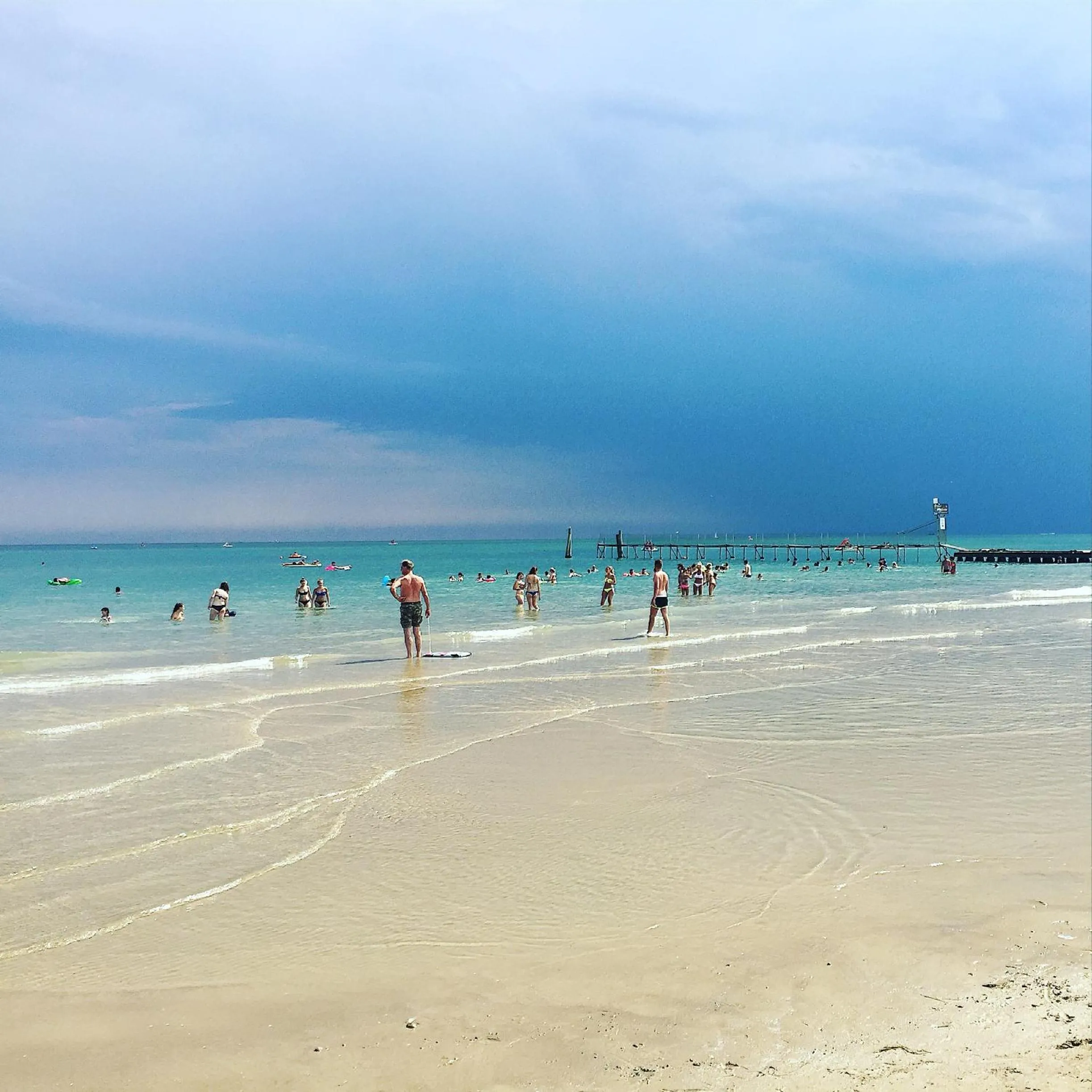 Beach in Hotel Savoia