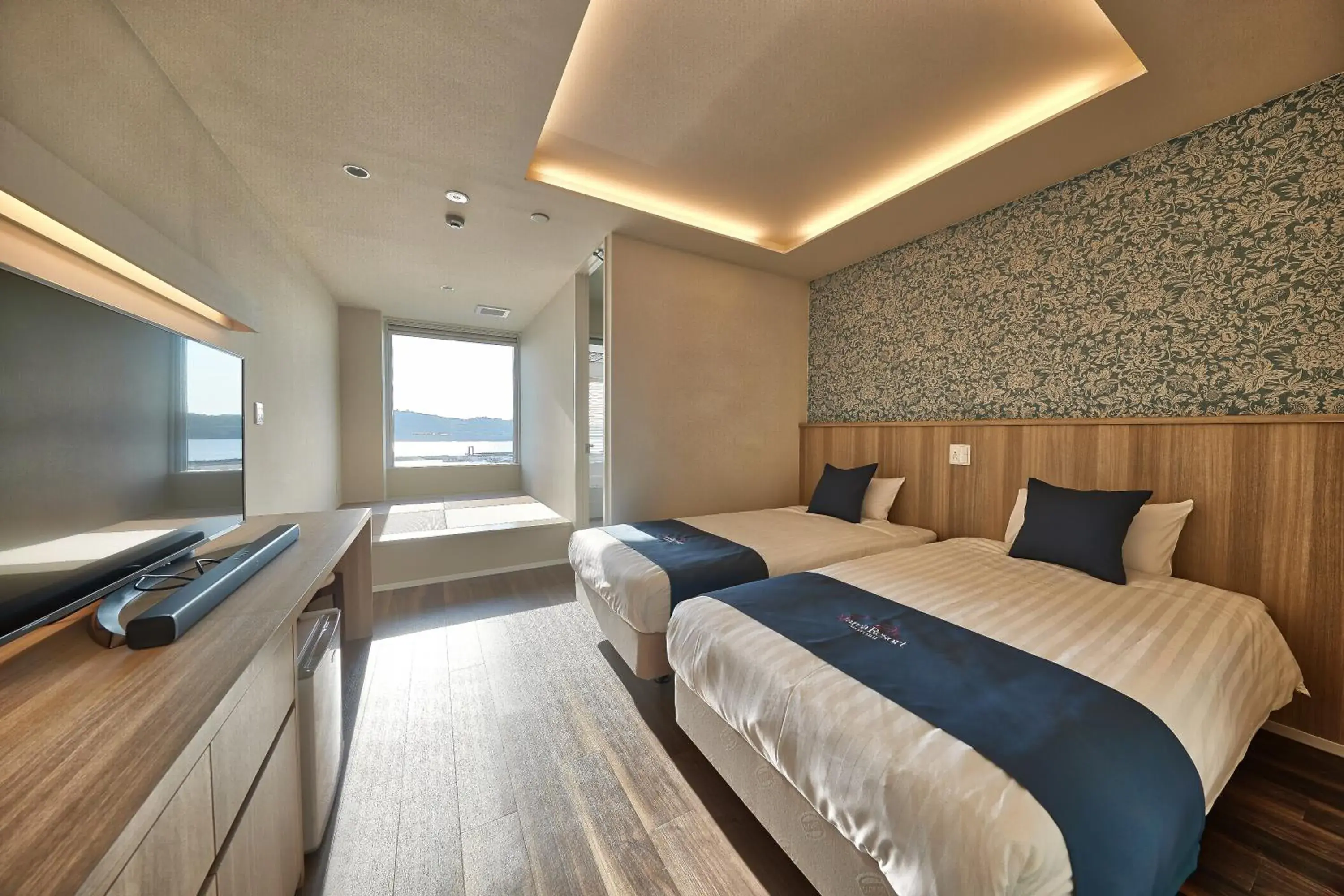 Bed in Marea Resort Motobu Bed in Marea Resort Motobu