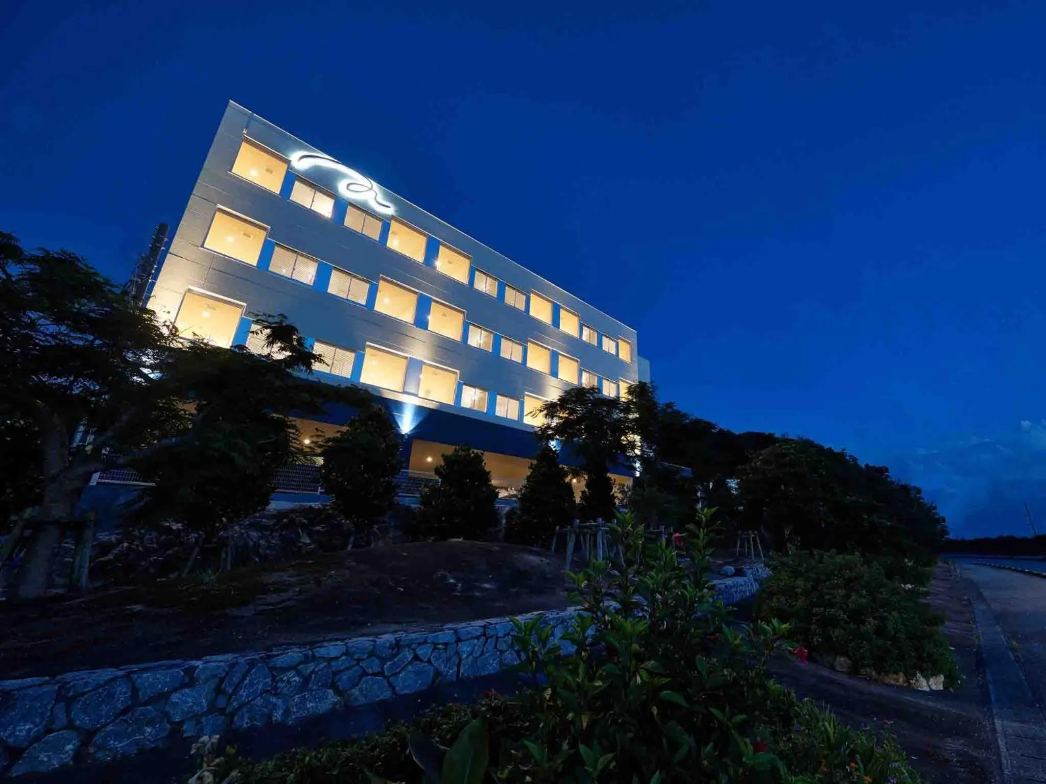 Facade/entrance in Marea Resort Motobu