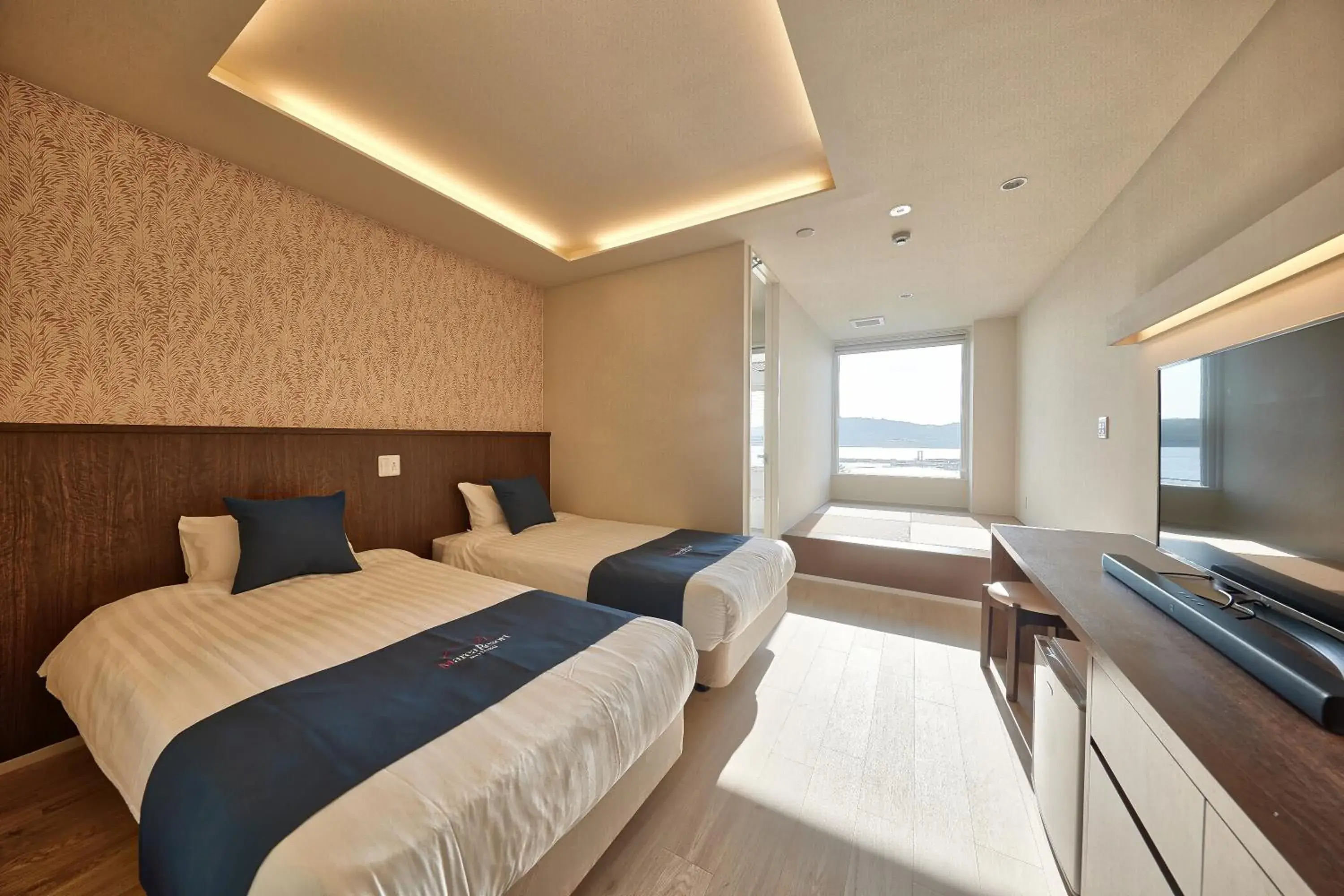 Bed in Marea Resort Motobu Bed in Marea Resort Motobu