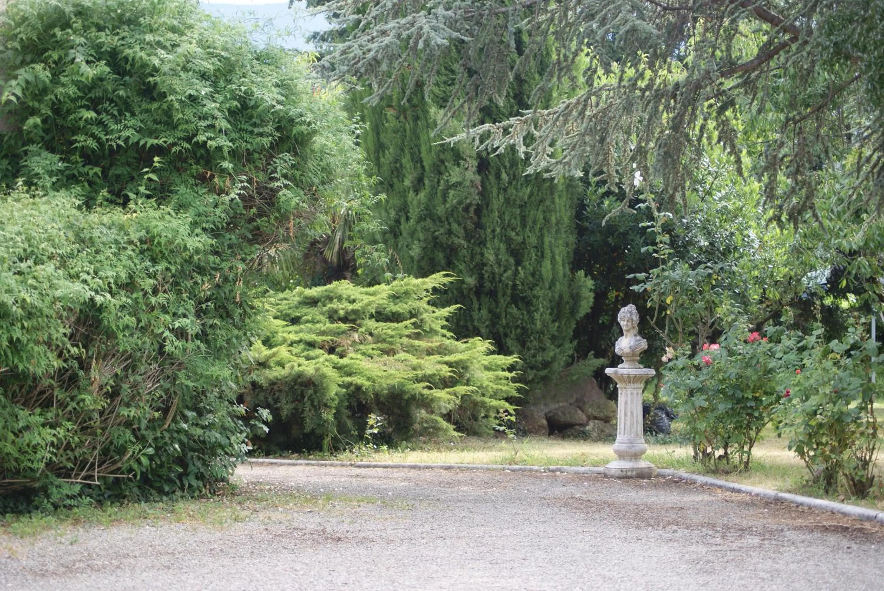 Garden in Hôtel Pyrène
