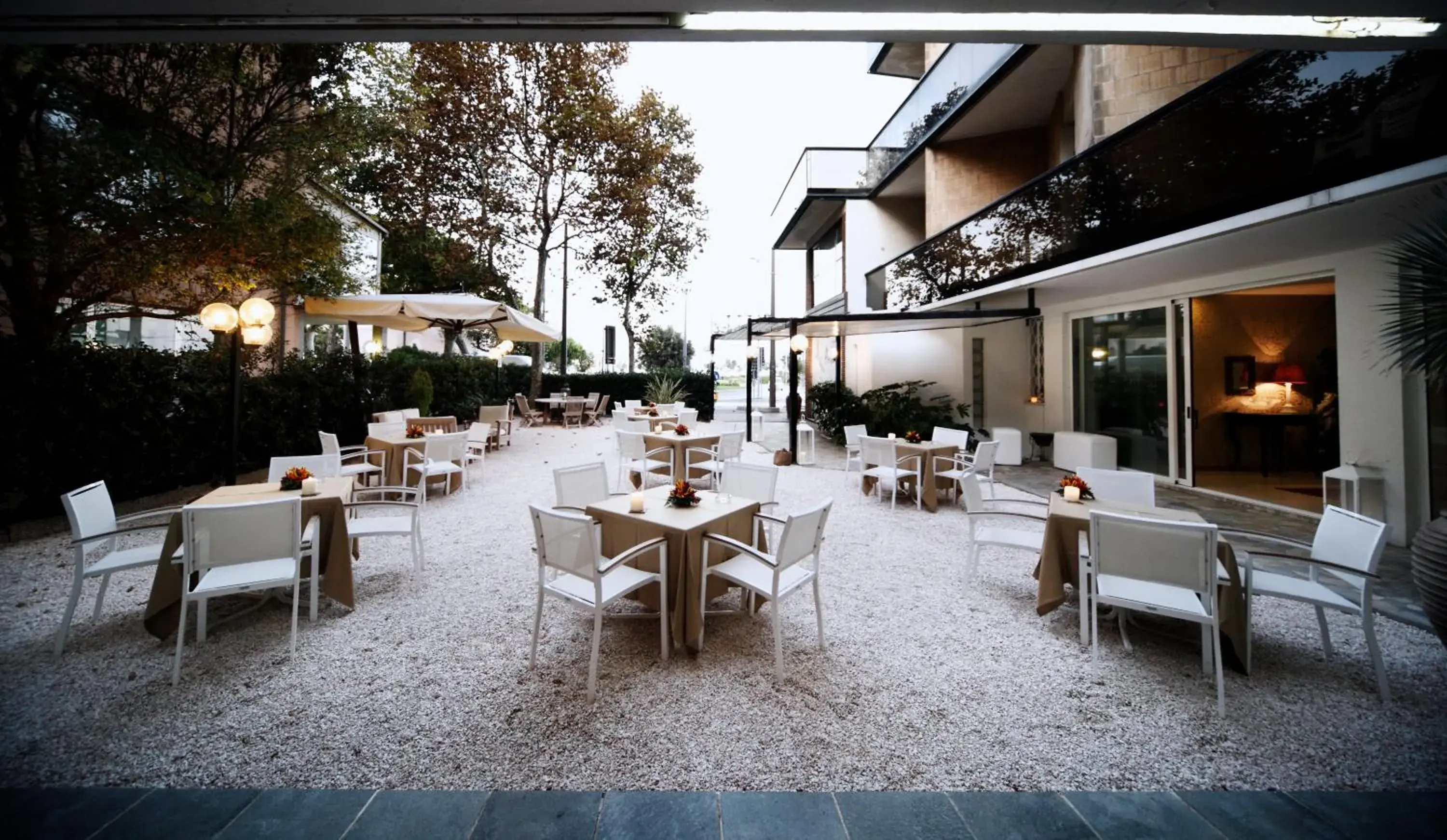 Patio, Restaurant/Places to Eat in Hotel Airone