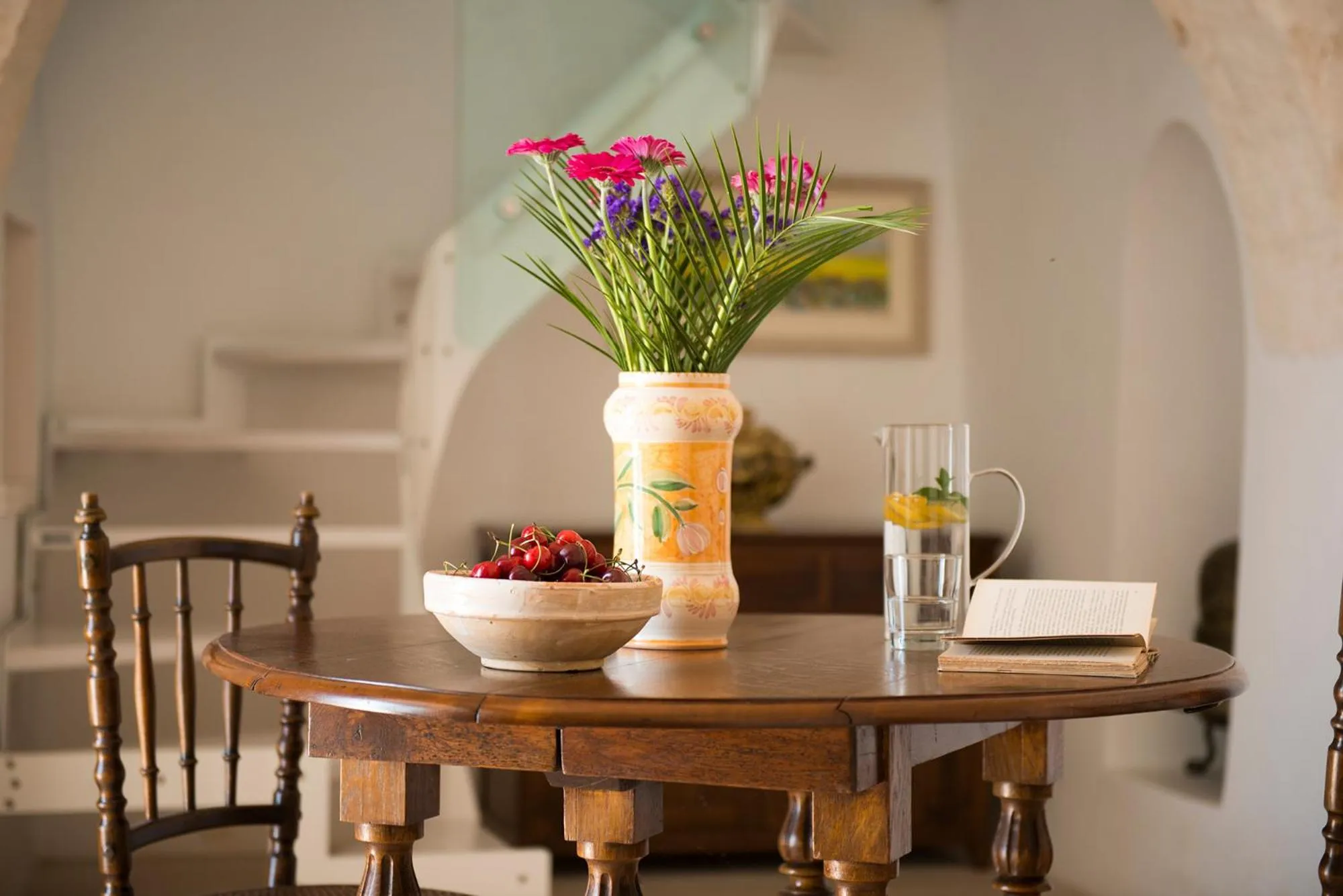 Living room in Masseria Serralta