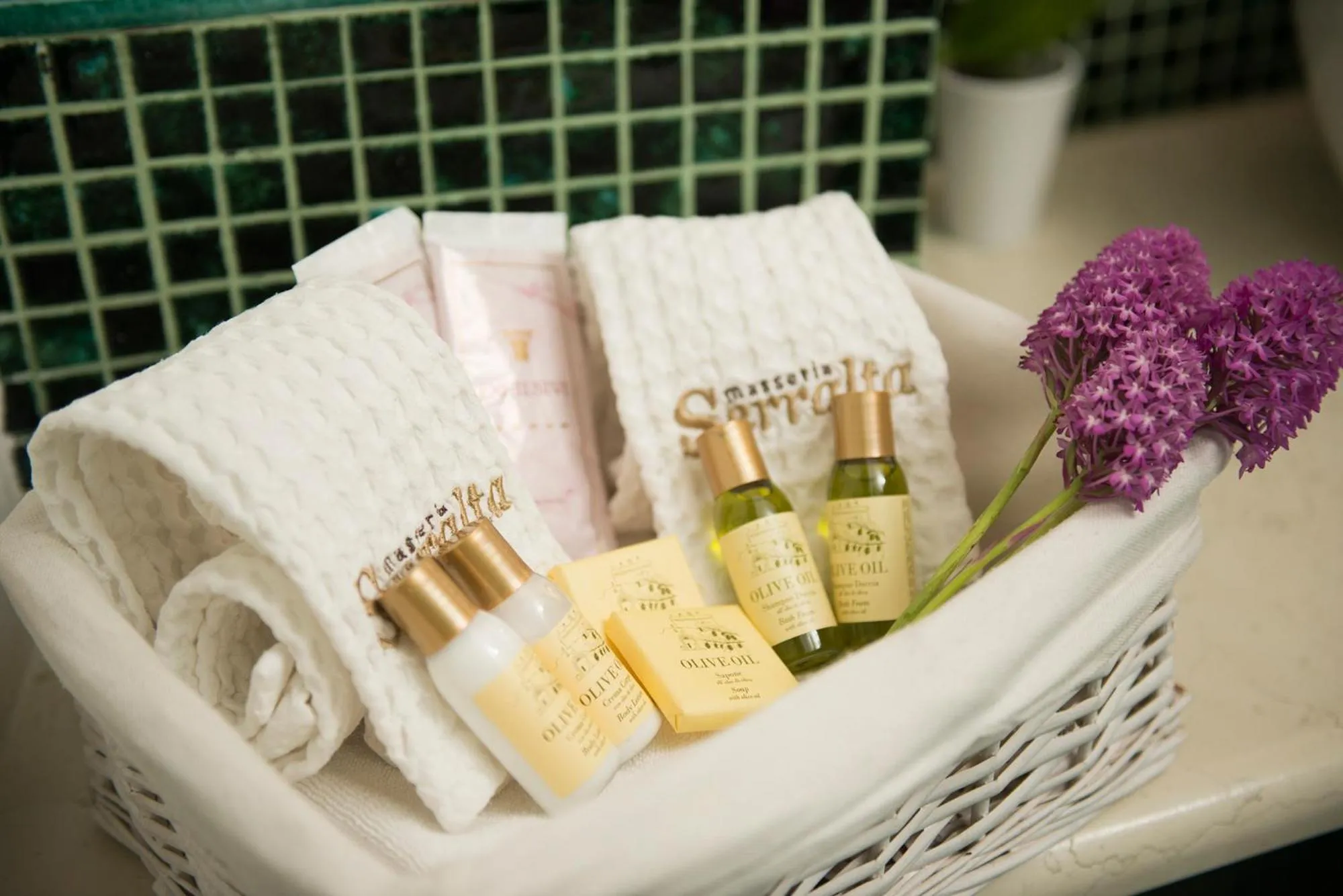 Bathroom in Masseria Serralta