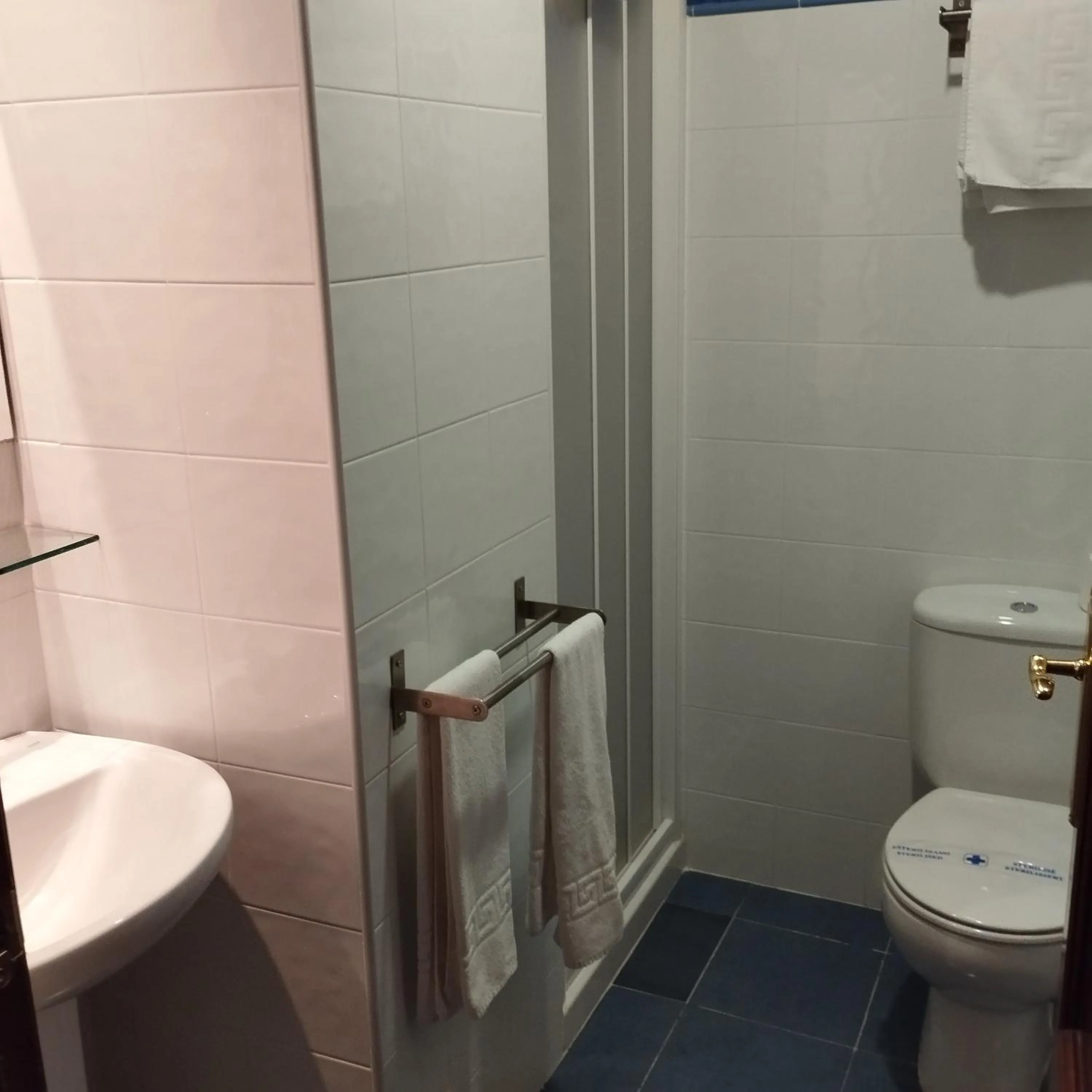 Bathroom in Hospederia el Fielato