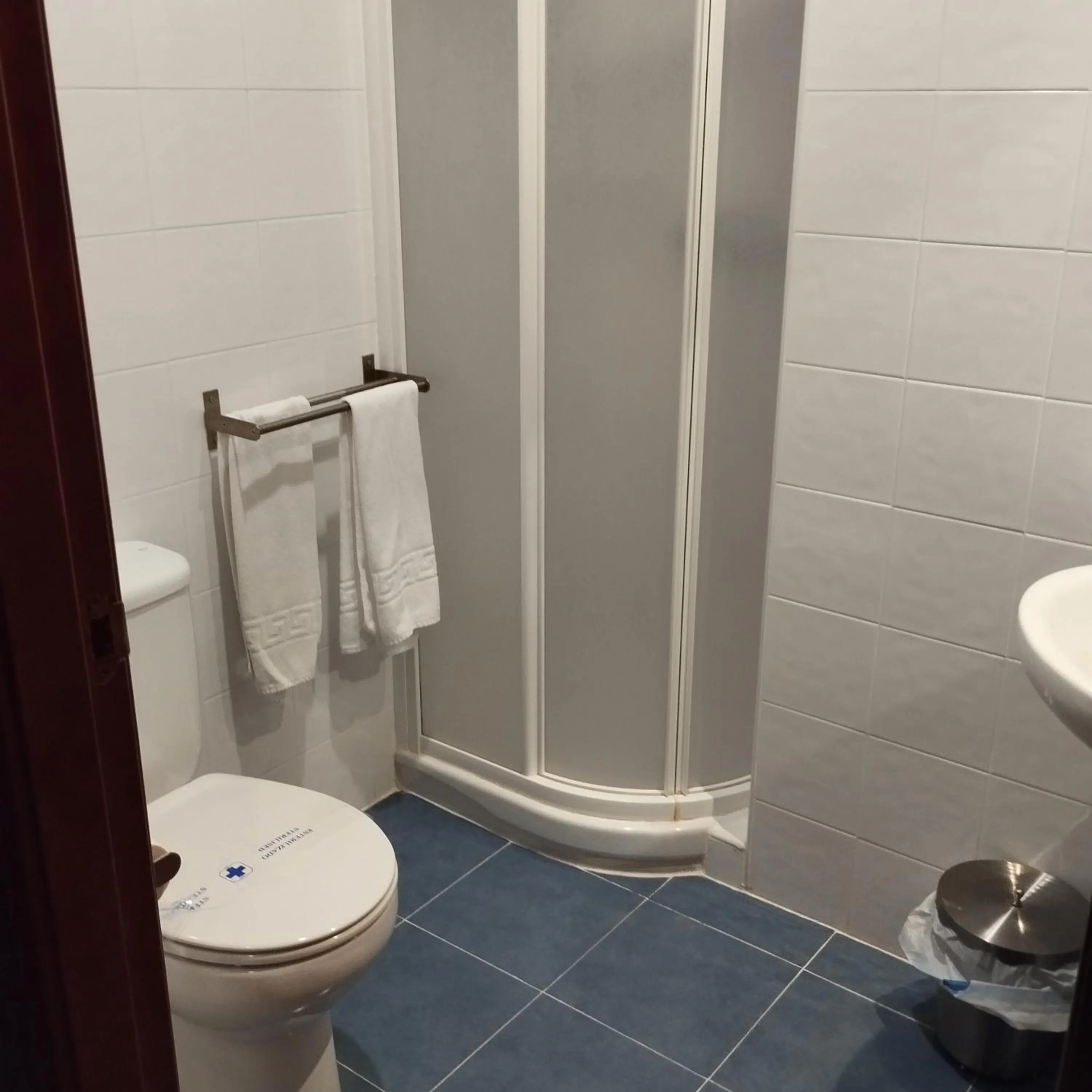 Bathroom in Hospederia el Fielato