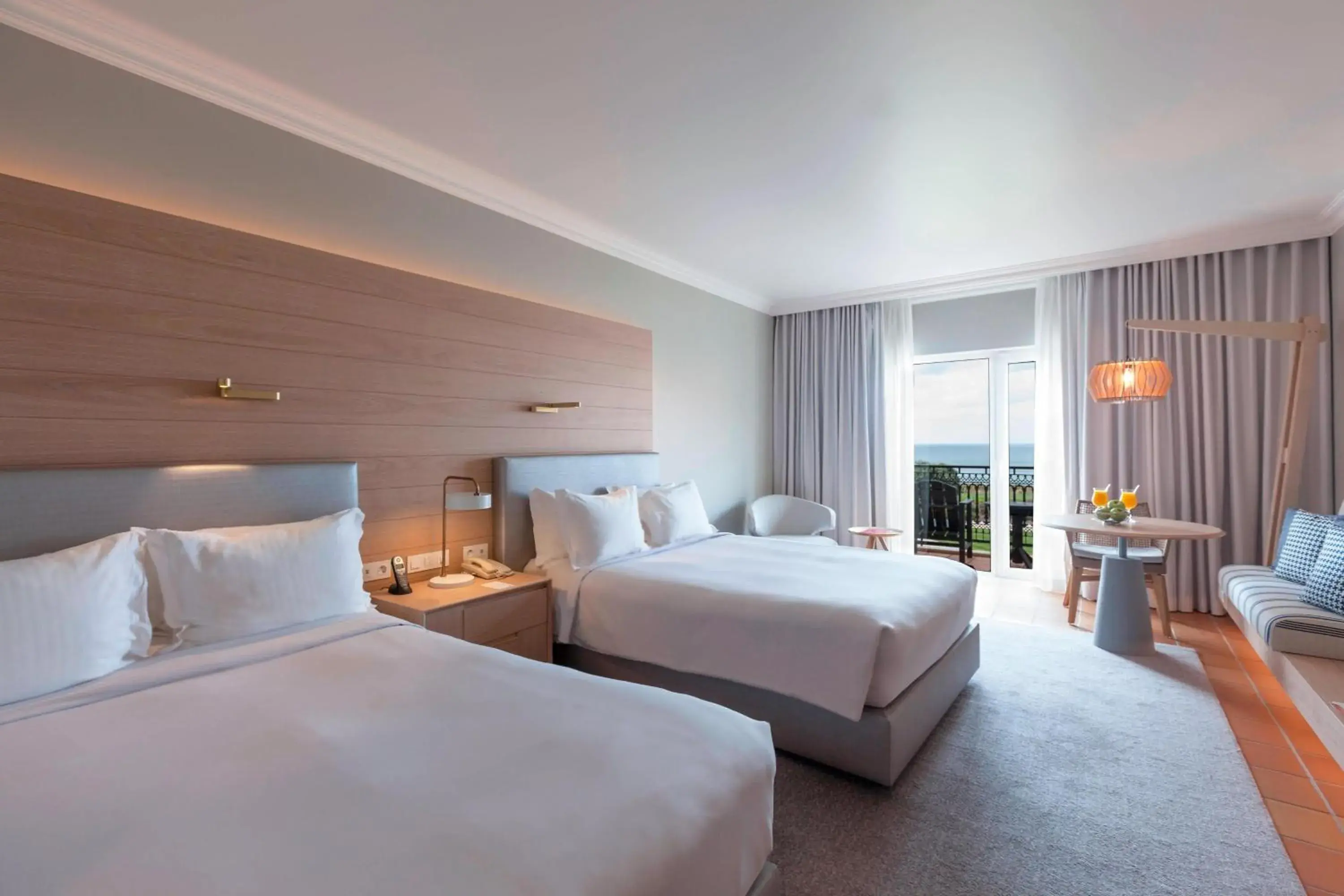Double Room with 2 Double Beds and Premium Oceanfront View - single occupancy in Praia D'El Rey Marriott Golf & Beach Resort Double Room with 2 Double Beds and Premium Oceanfront View - single occupancy in Praia D'El Rey Marriott Golf & Beach Resort