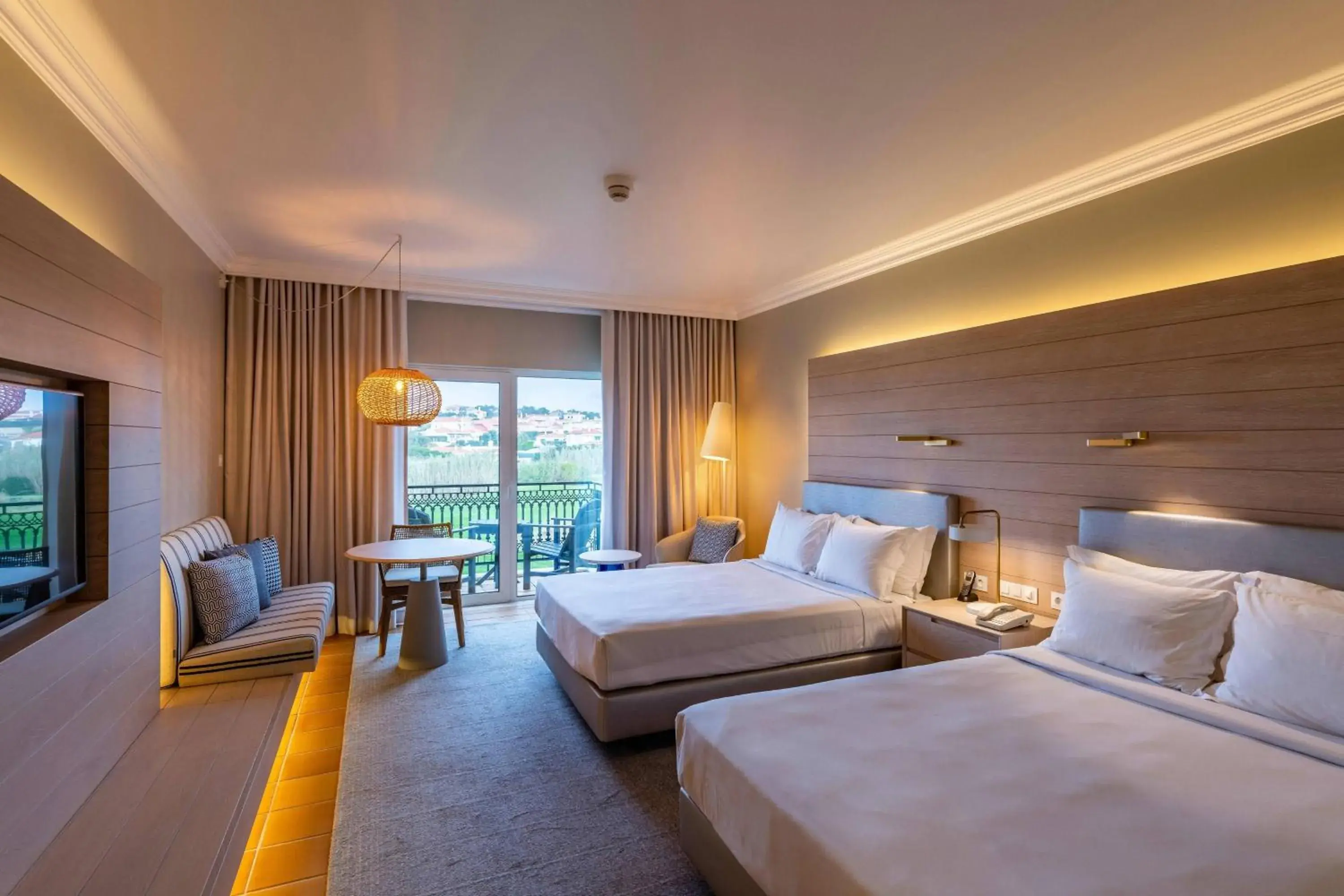 Double Room with 2 Double Beds with Garden View in Praia D'El Rey Marriott Golf & Beach Resort Double Room with 2 Double Beds with Garden View in Praia D'El Rey Marriott Golf & Beach Resort