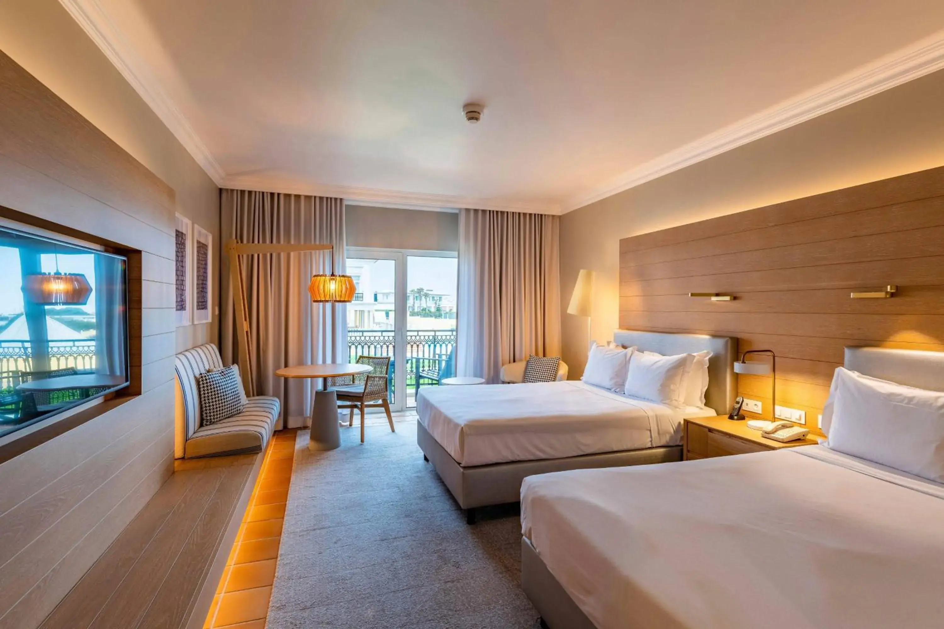 Double Room with 2 Double Beds and Oceanside View - single occupancy in Praia D'El Rey Marriott Golf & Beach Resort Double Room with 2 Double Beds and Oceanside View - single occupancy in Praia D'El Rey Marriott Golf & Beach Resort