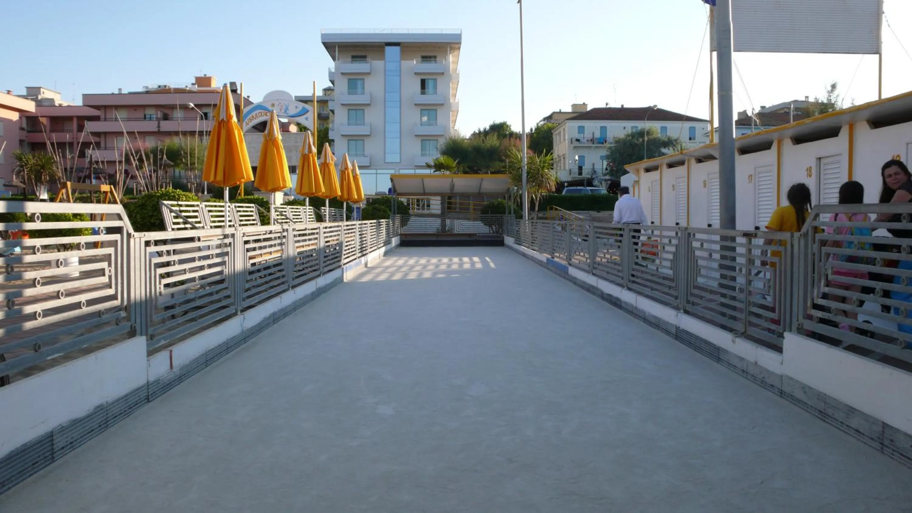 Beach in Hotel Milena