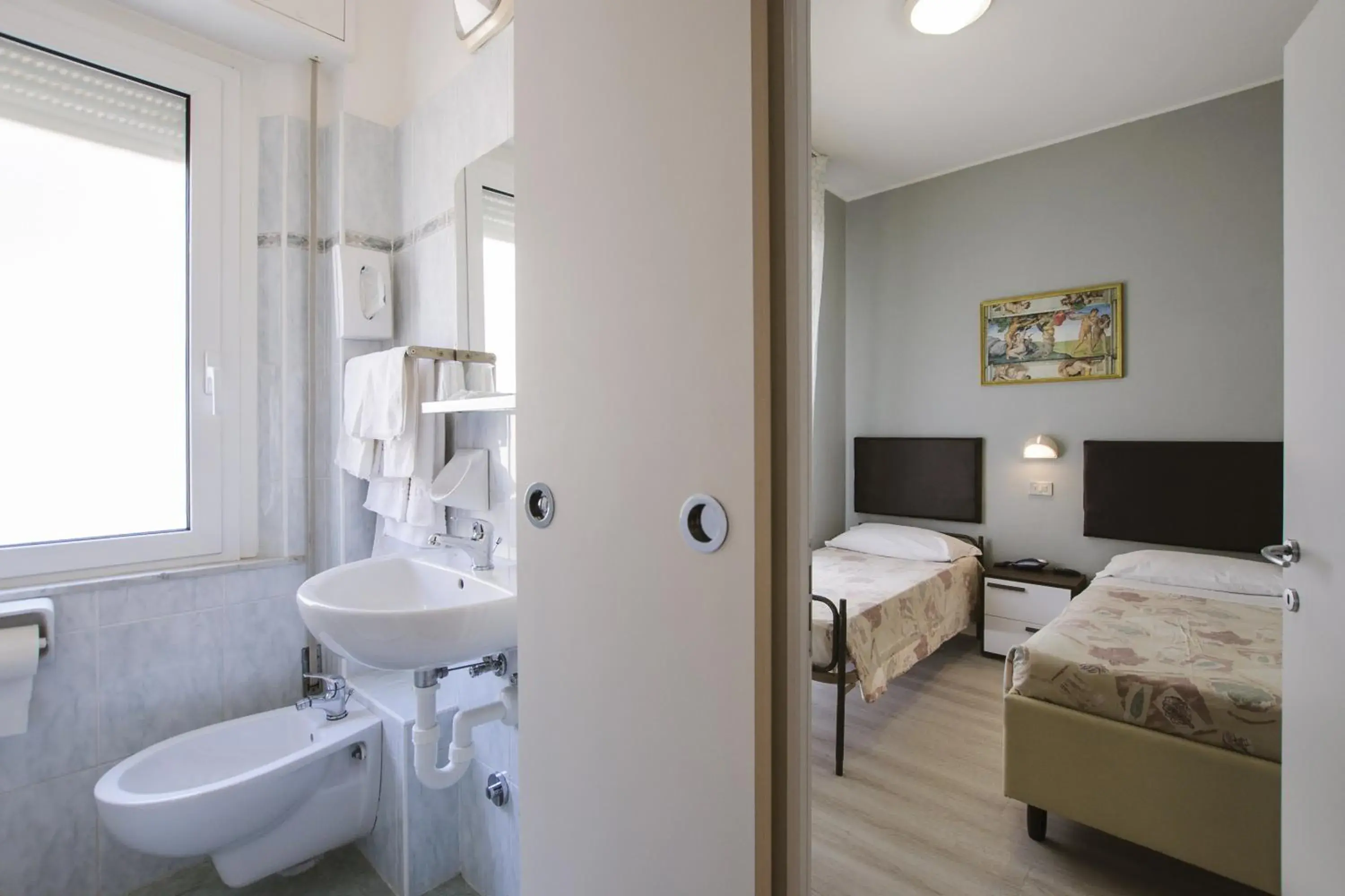 Bathroom in Hotel Milena
