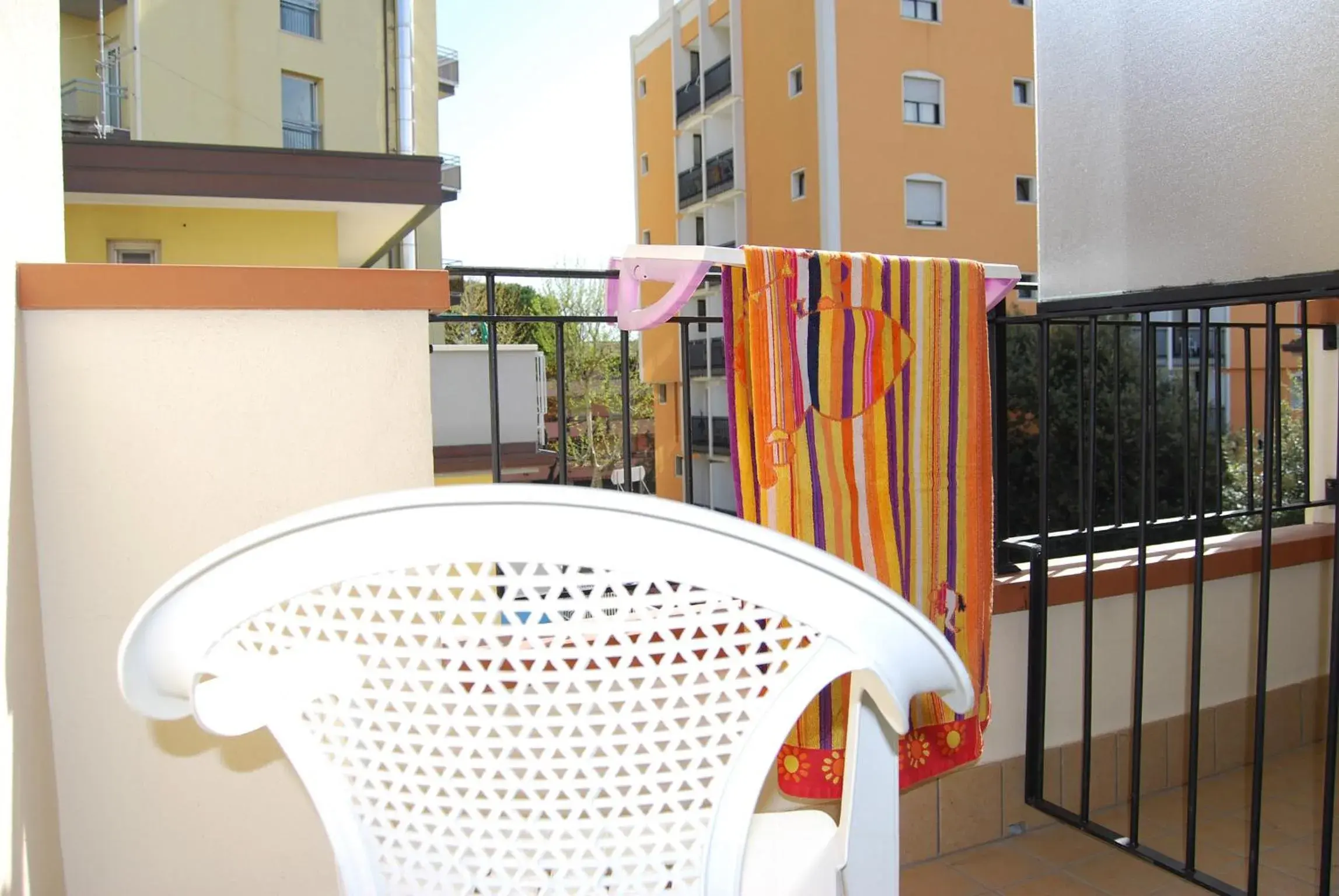 Balcony/Terrace in Hotel Milena