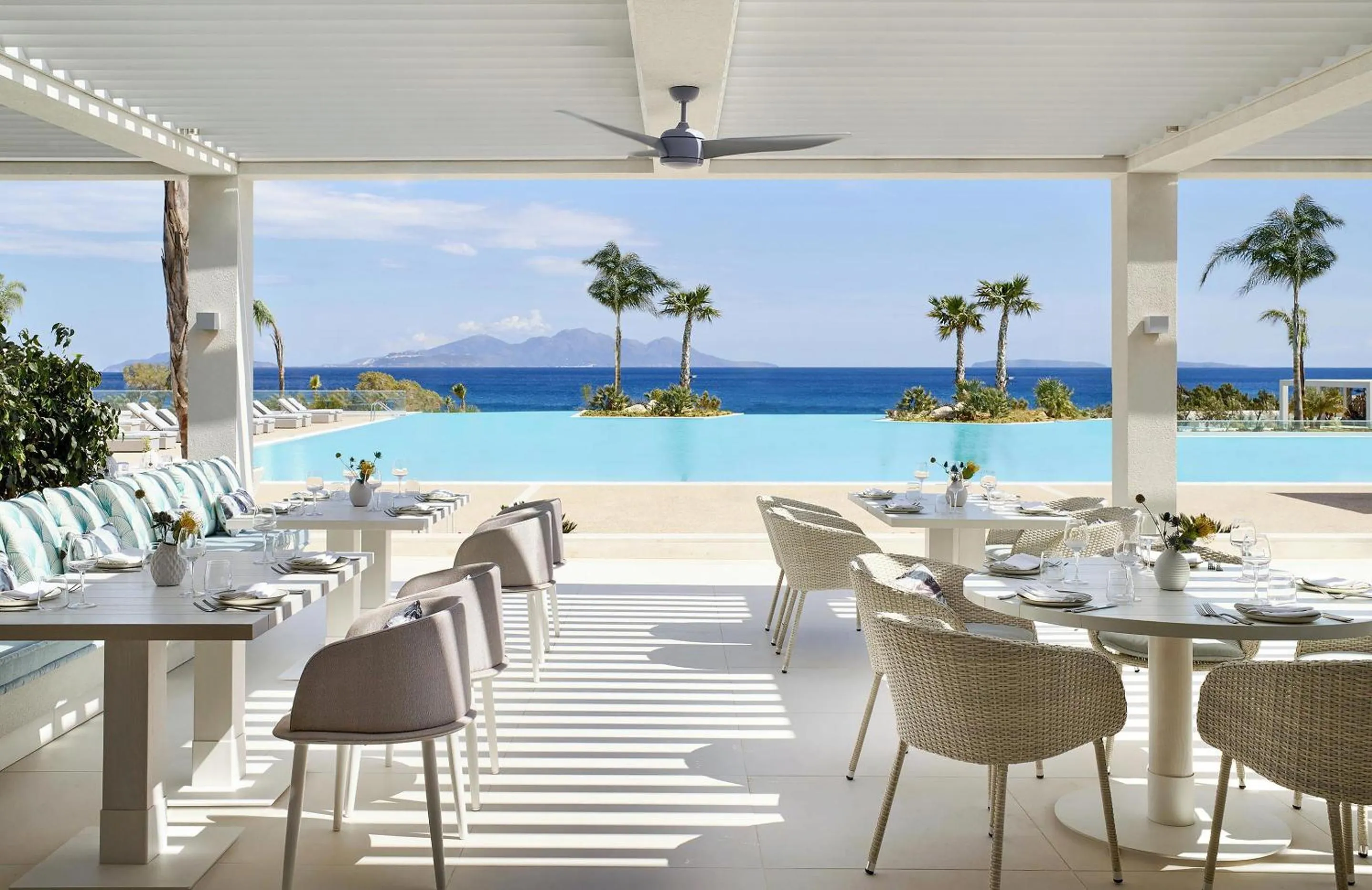 Restaurant/places to eat in Ikos Aria