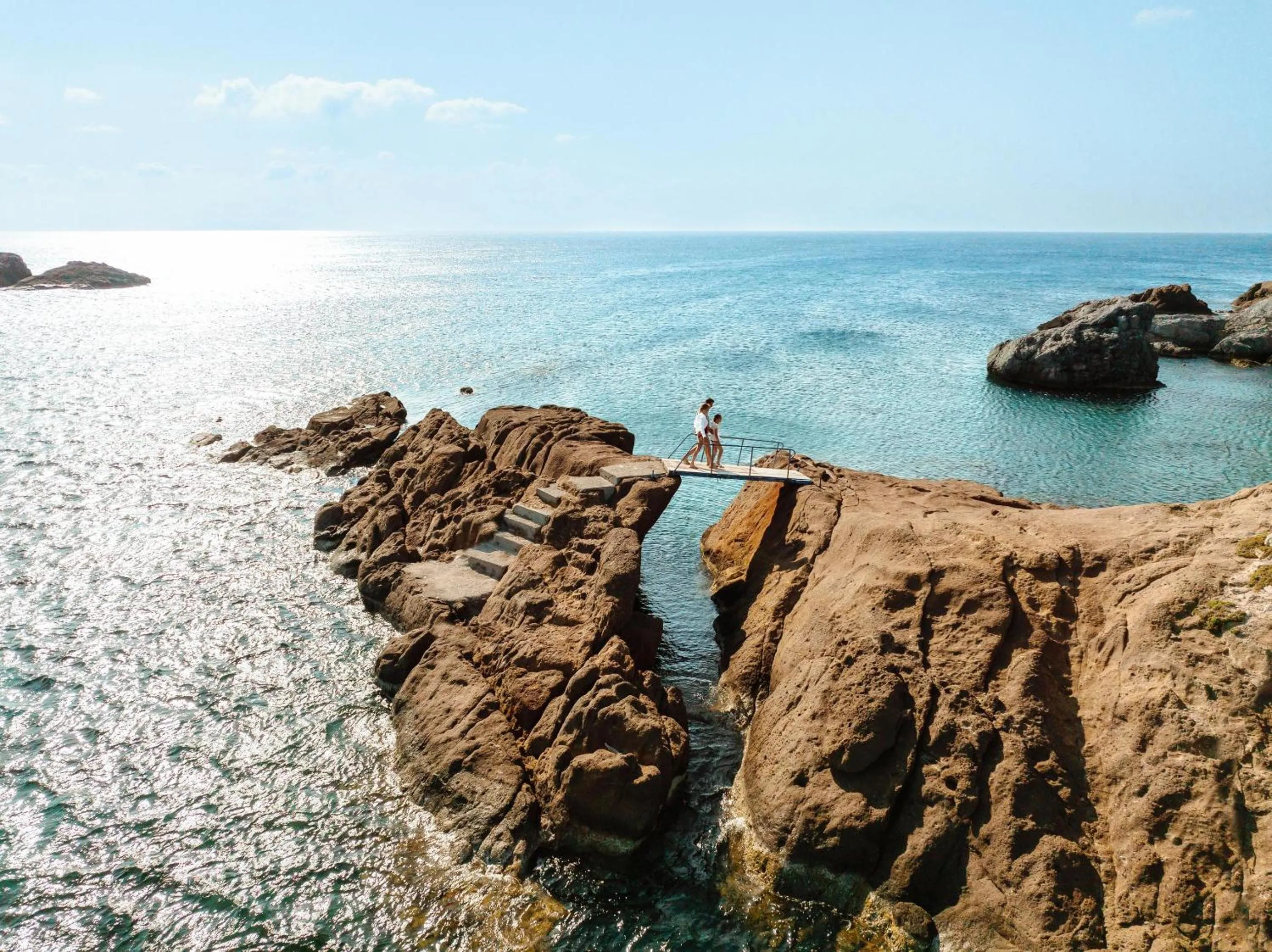 Natural landscape in Ikos Aria