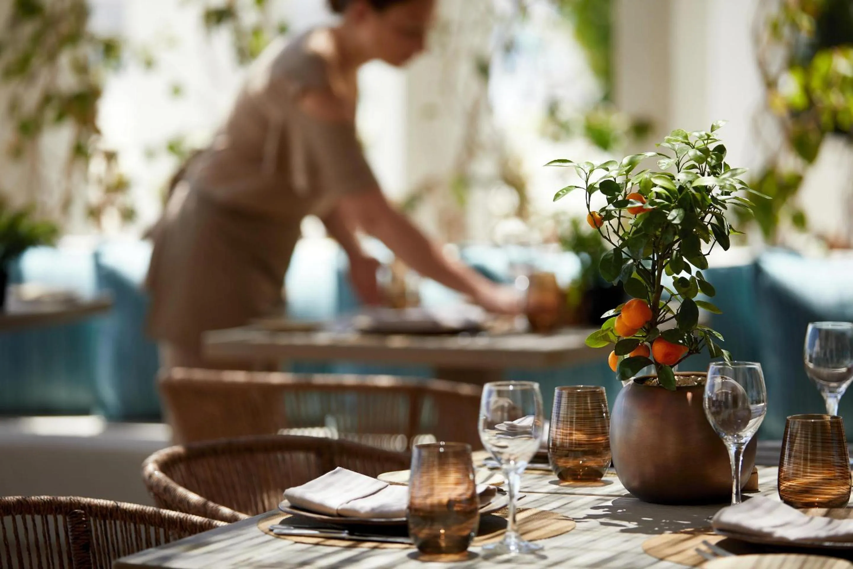 Restaurant/places to eat in Ikos Aria