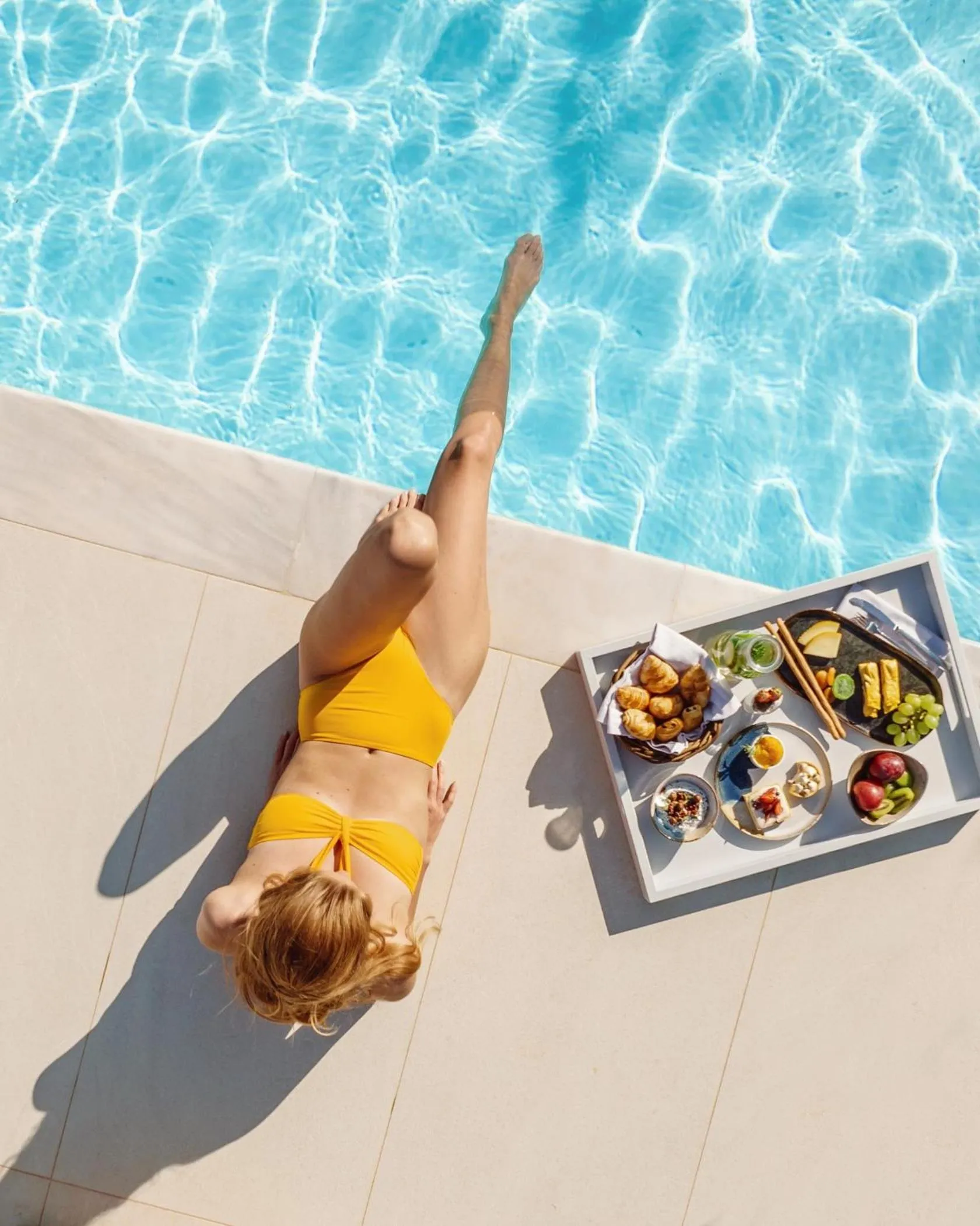 Swimming pool in Ikos Aria