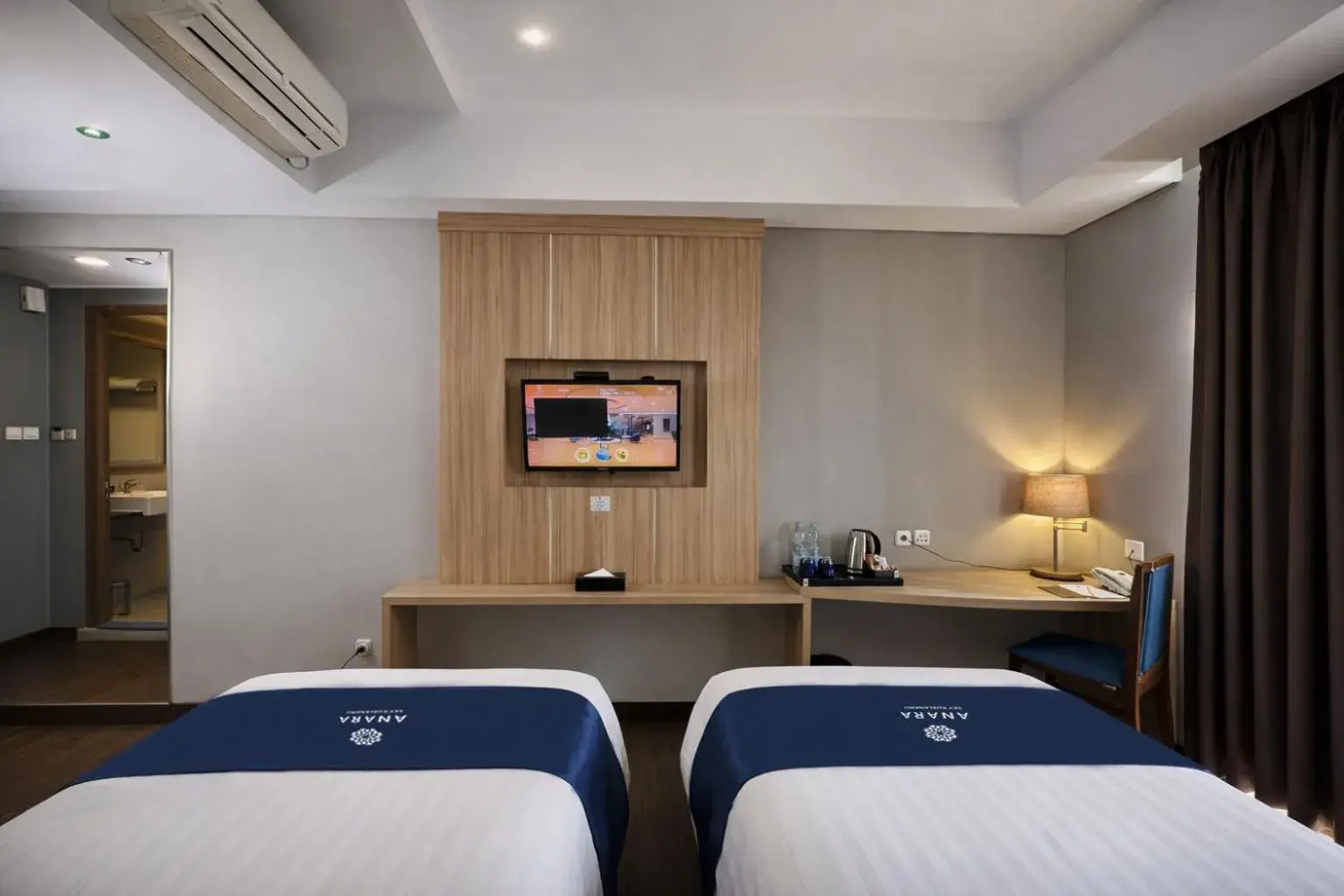 Bedroom, Bed in Anara Sky Kualanamu Hotel Bedroom, Bed in Anara Sky Kualanamu Hotel