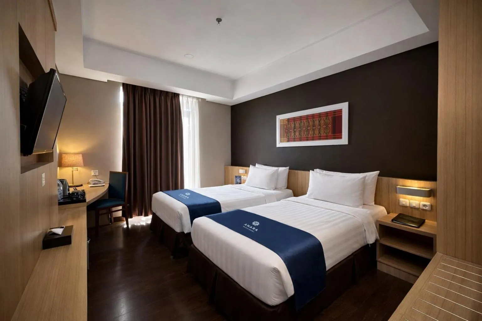 Bedroom, Bed in Anara Sky Kualanamu Hotel