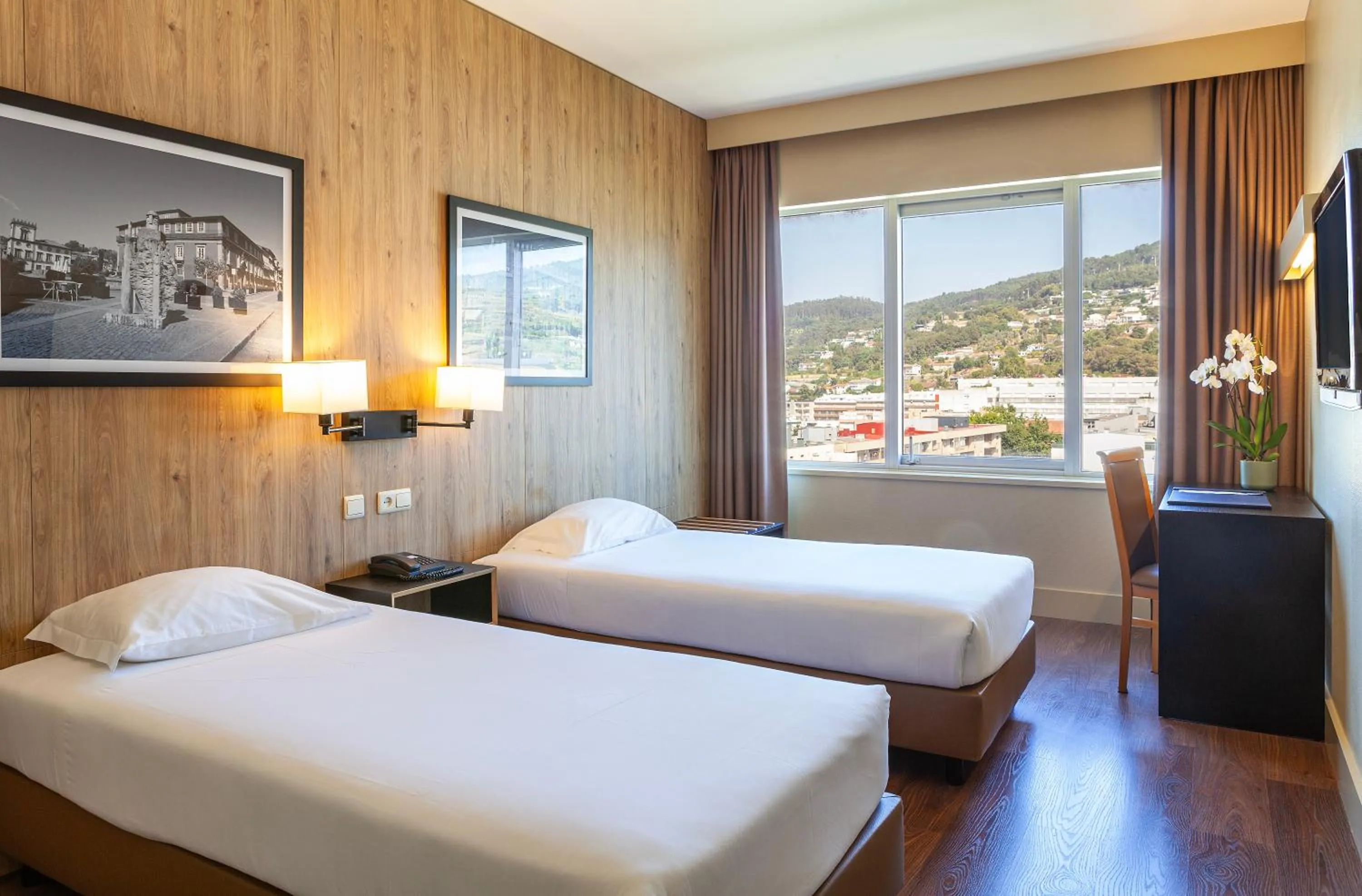 Bedroom, Bed in Hotel Fundador