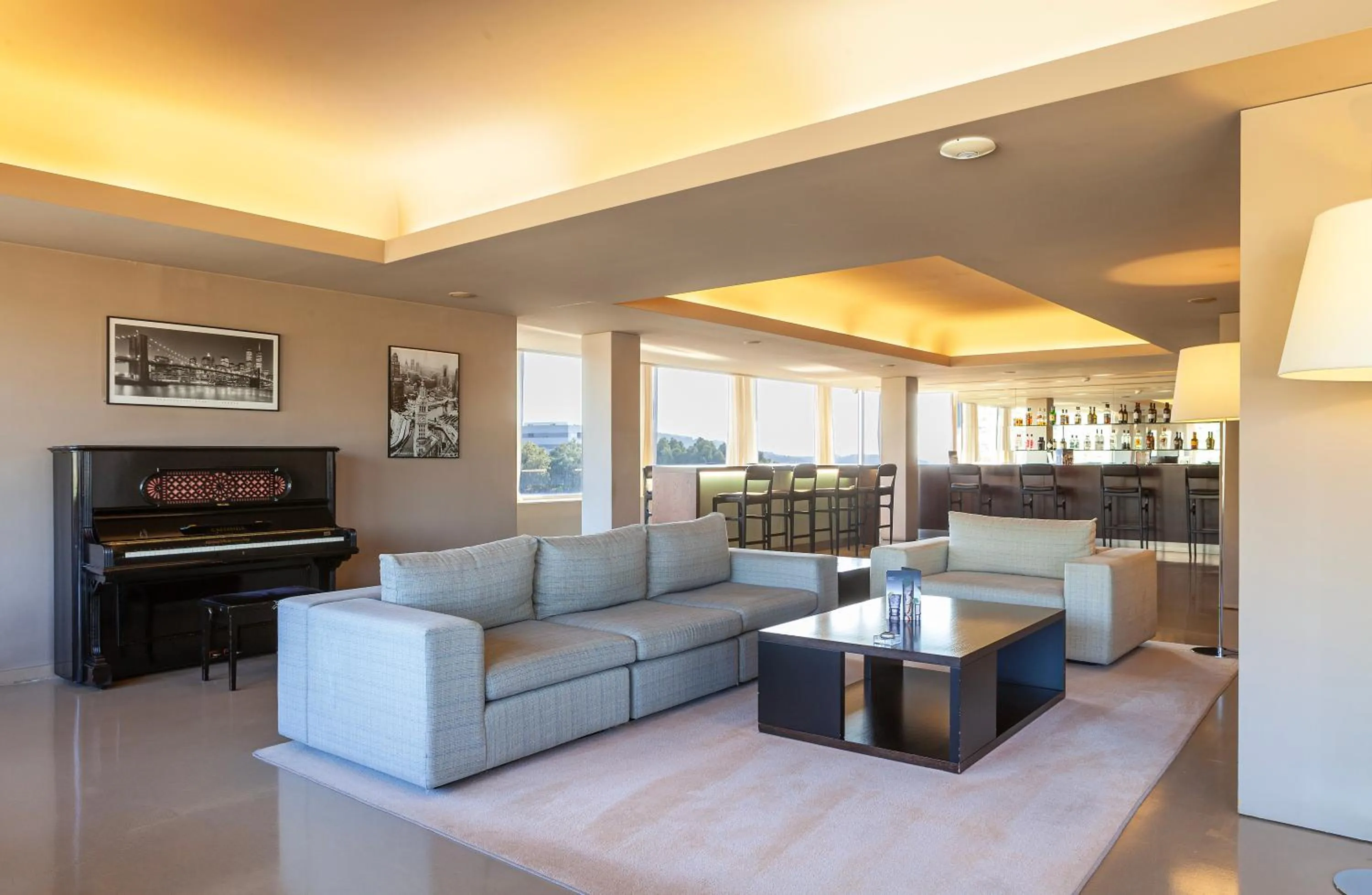 Living room in Hotel Fundador