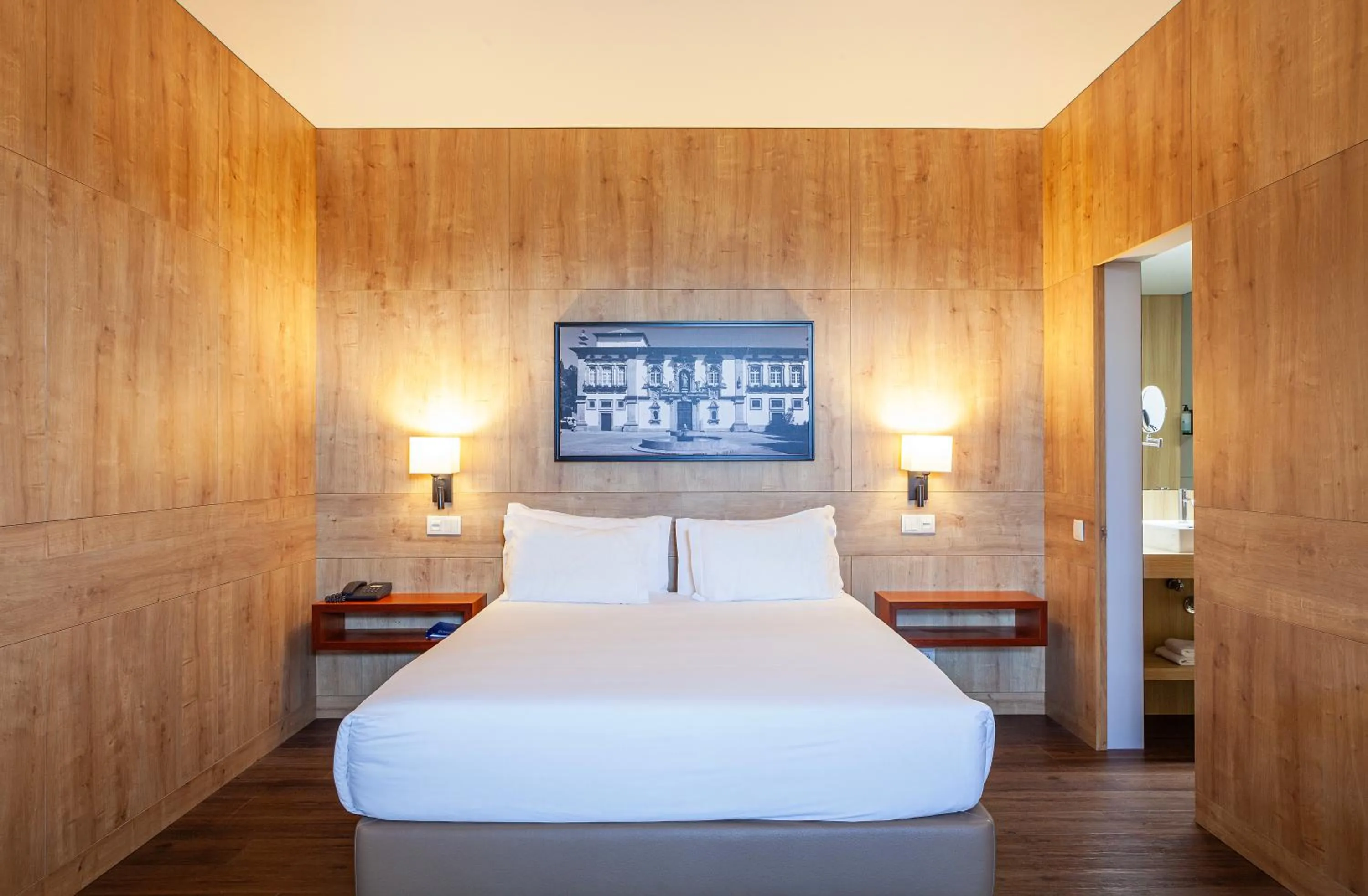 Bedroom, Bed in Hotel Fundador