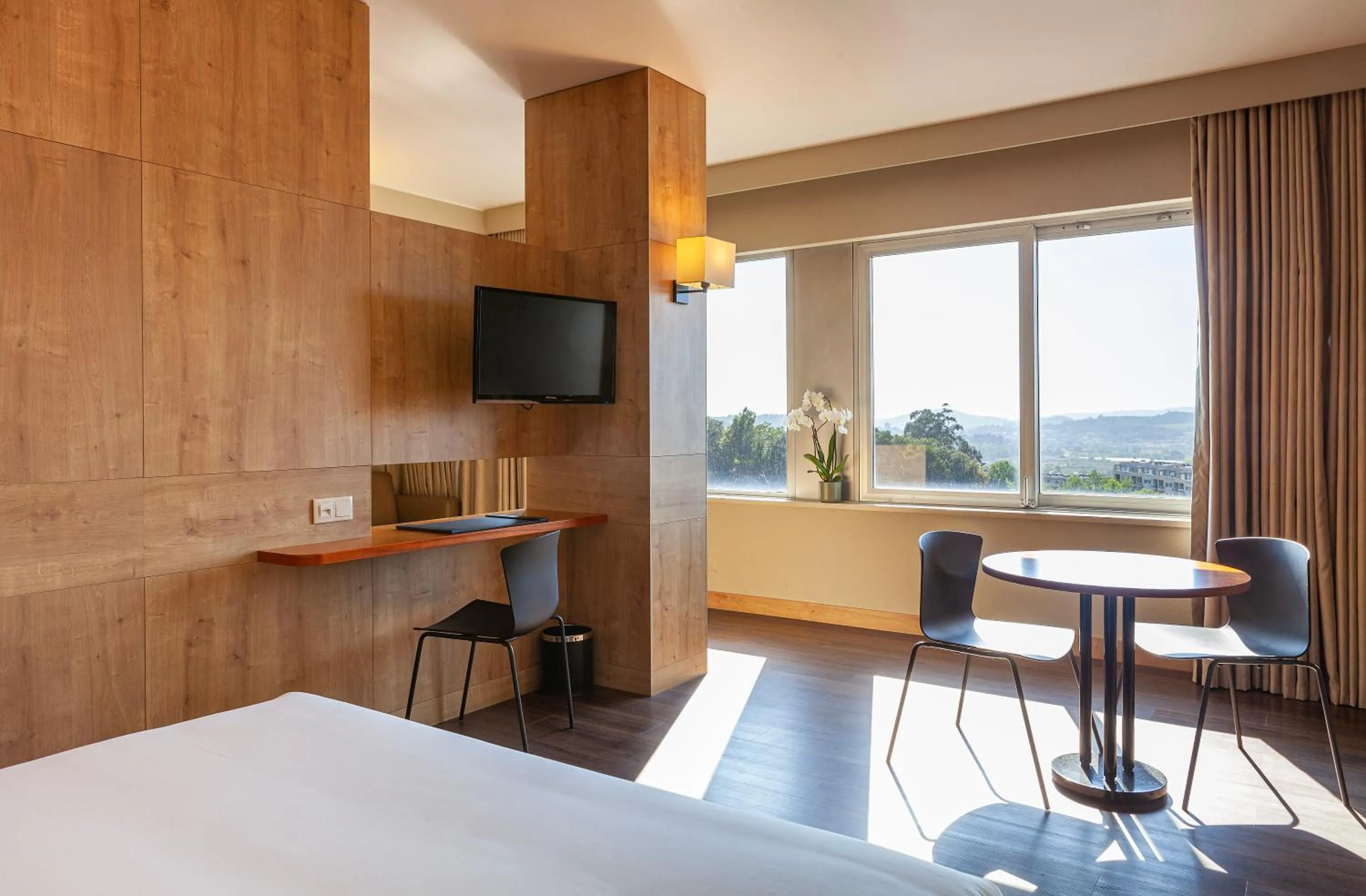 Seating area, Bed in Hotel Fundador