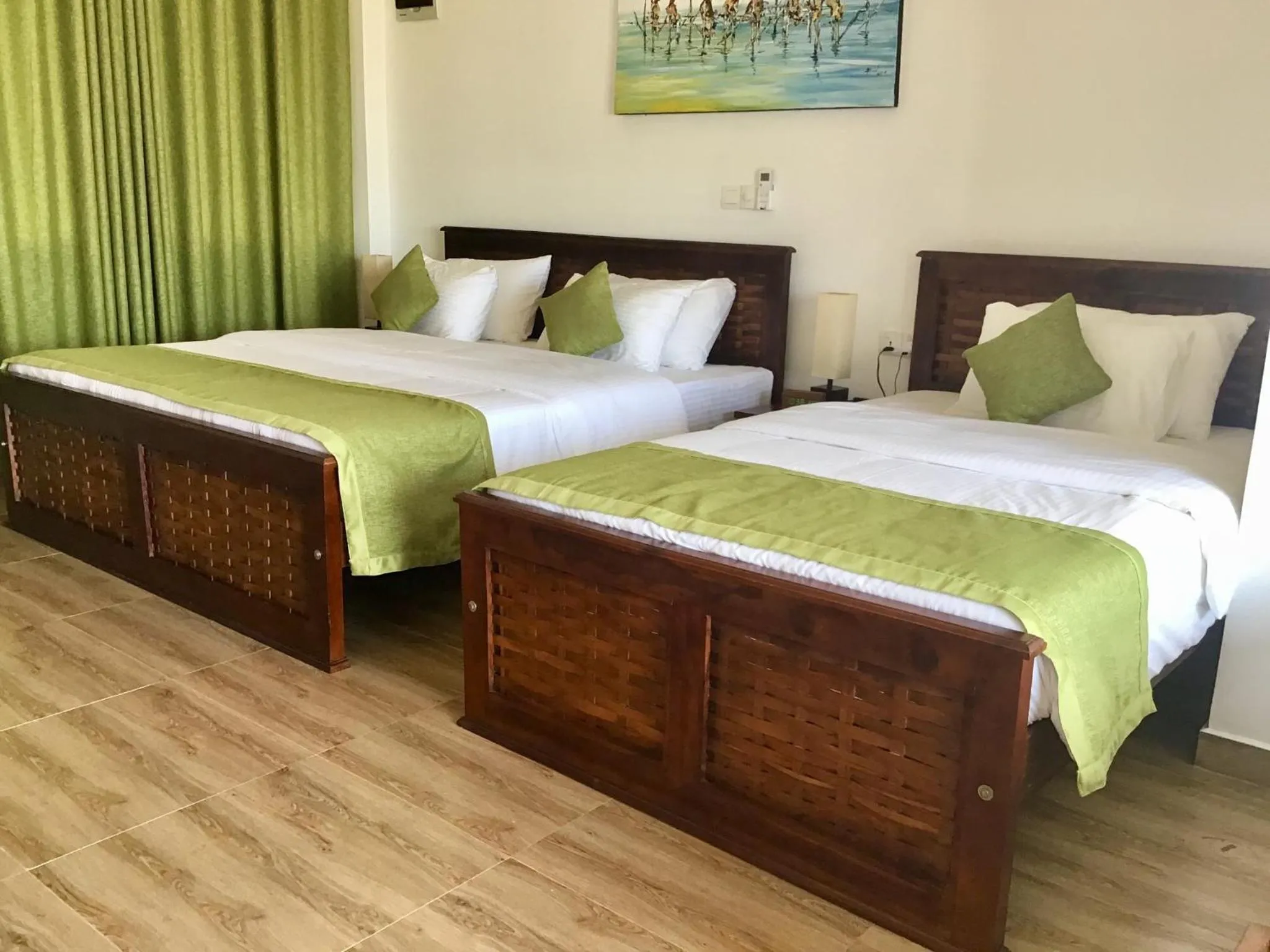 Bed in Avonil Resort Yala