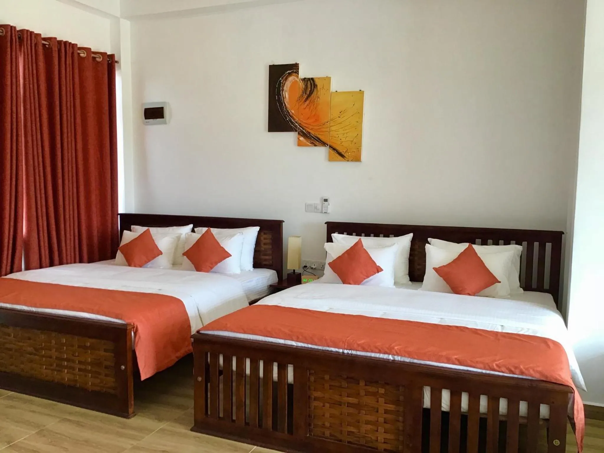 Bed in Avonil Resort Yala