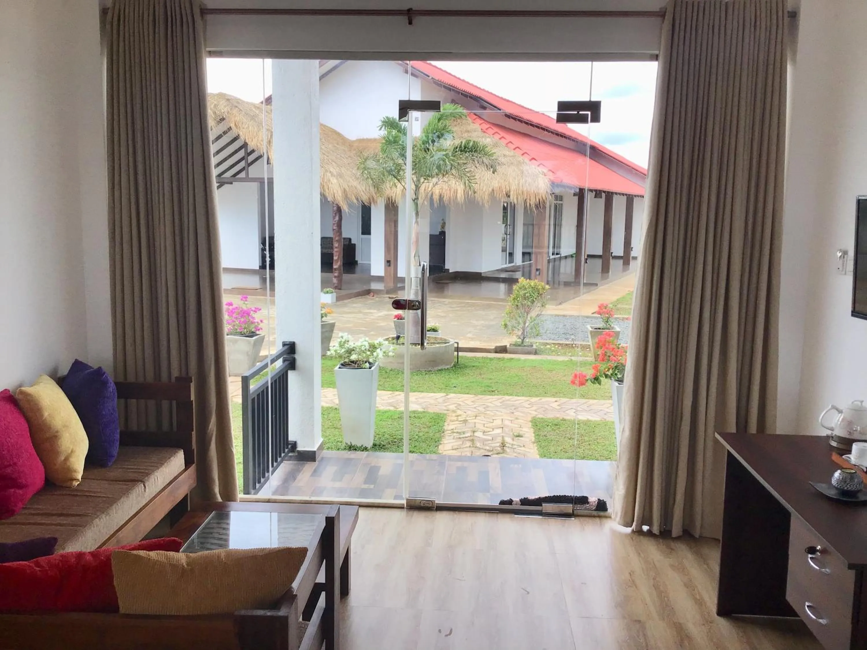 Seating area in Avonil Resort Yala