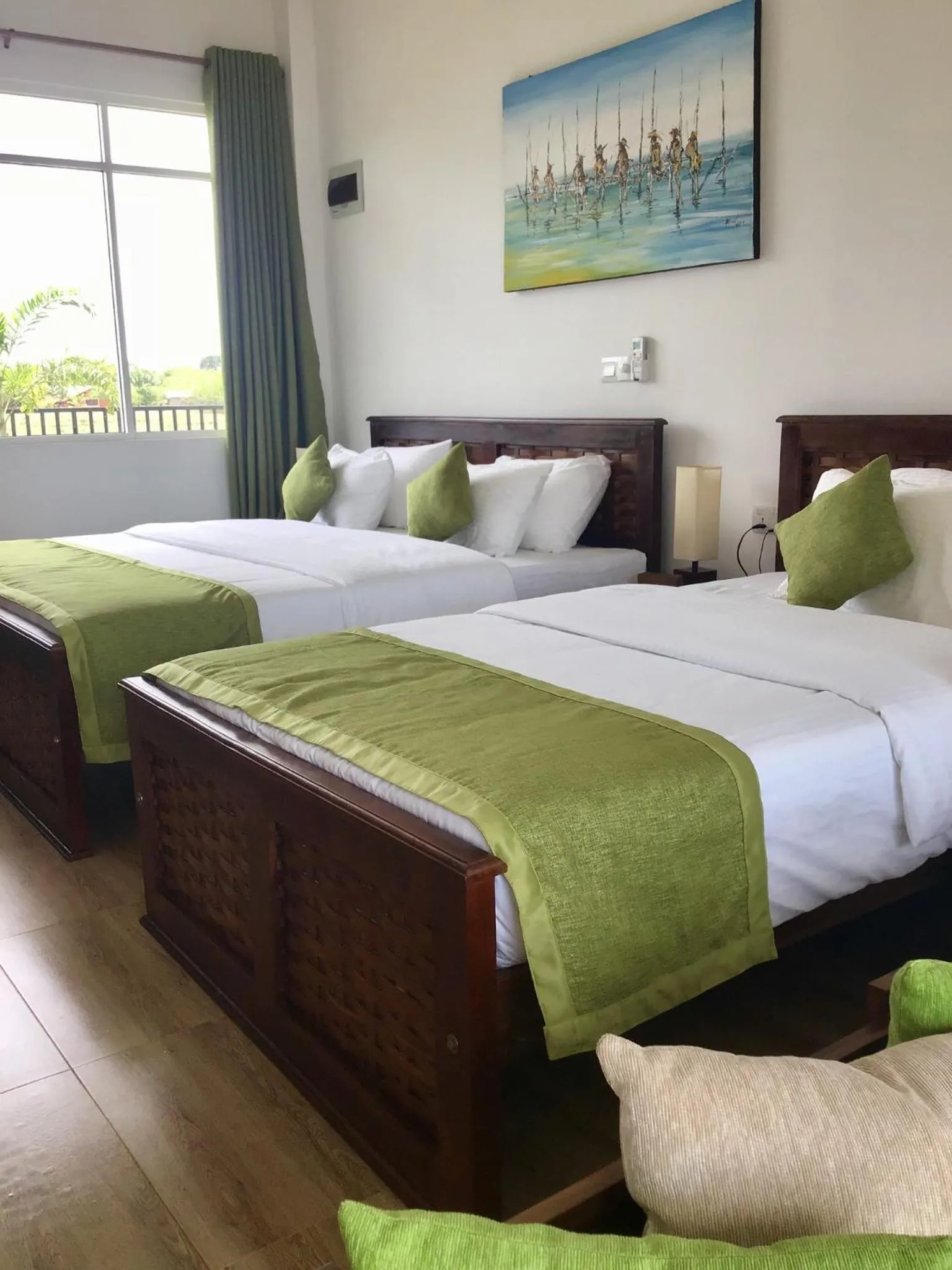 Bed in Avonil Resort Yala