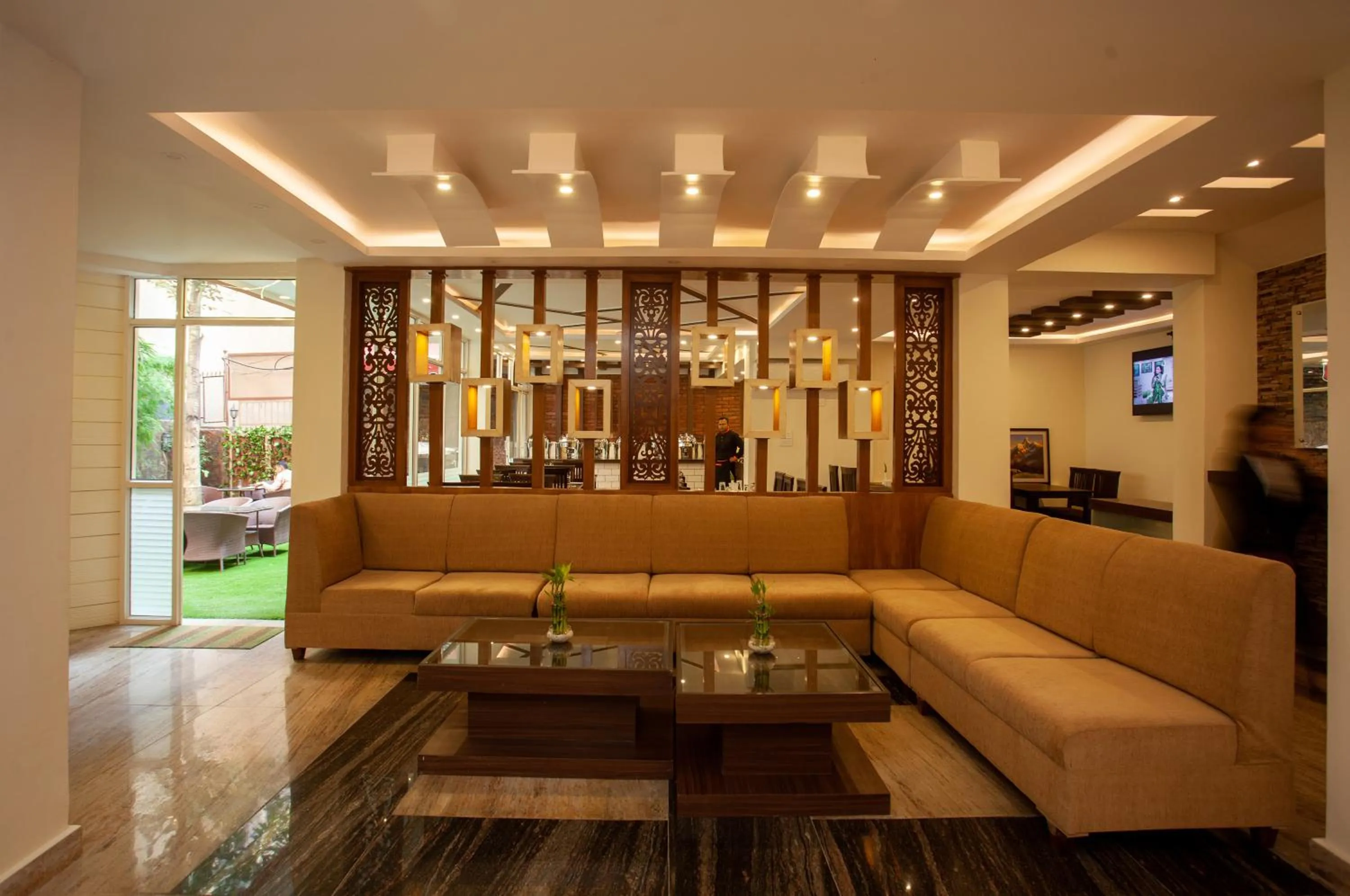 Lobby or reception in Hotel Jampa