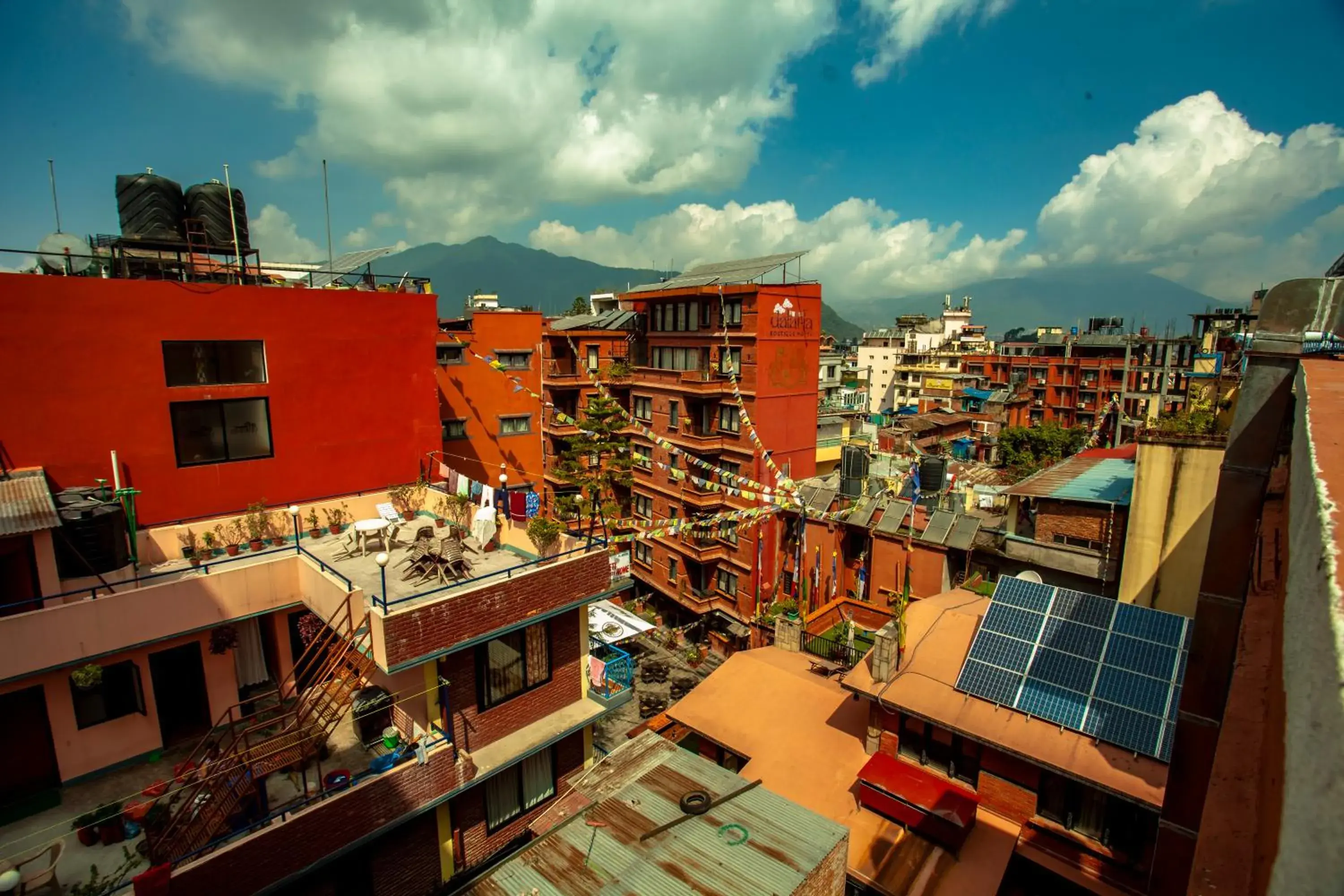 City view in Hotel Jampa City view in Hotel Jampa