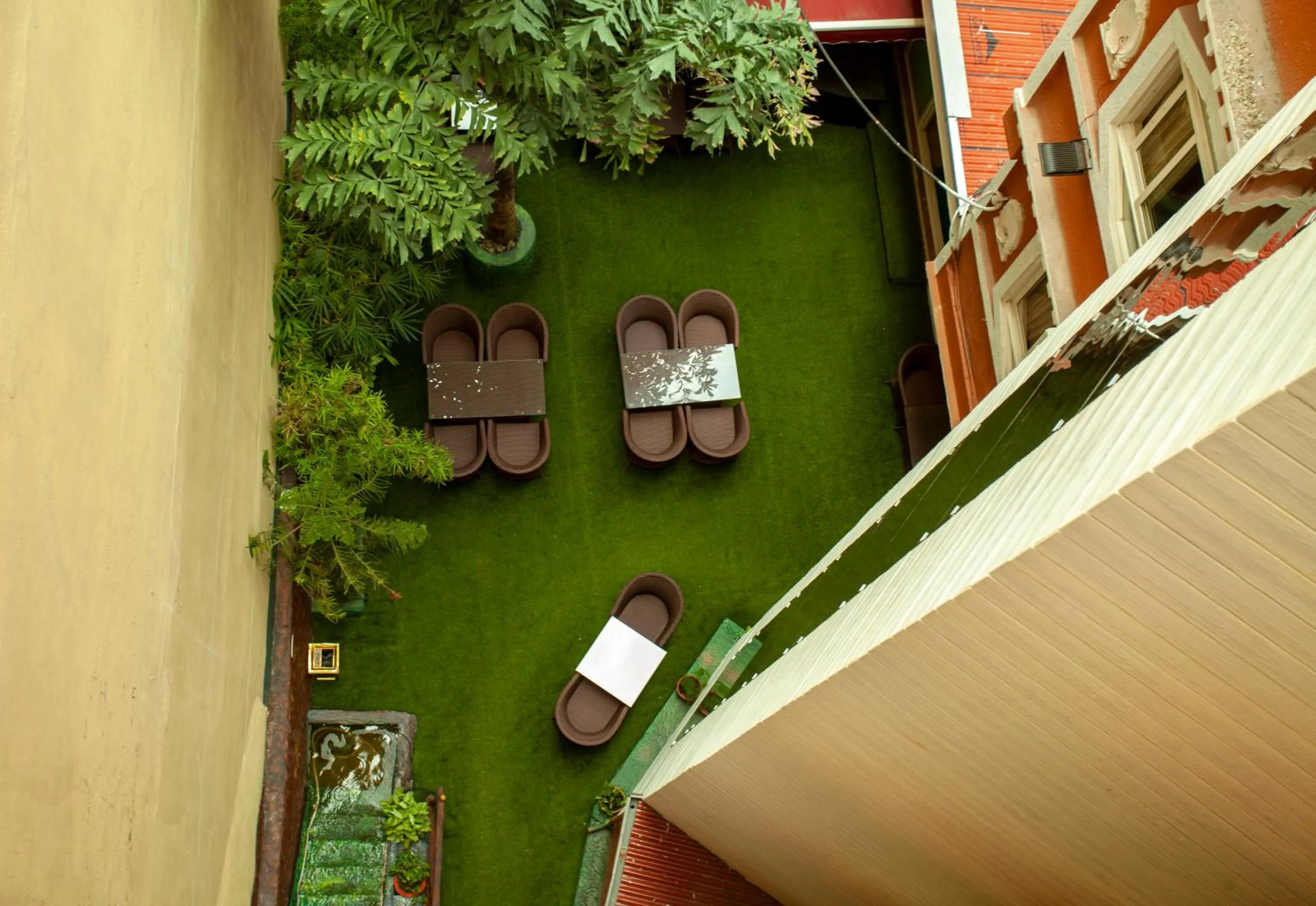 Garden in Hotel Jampa