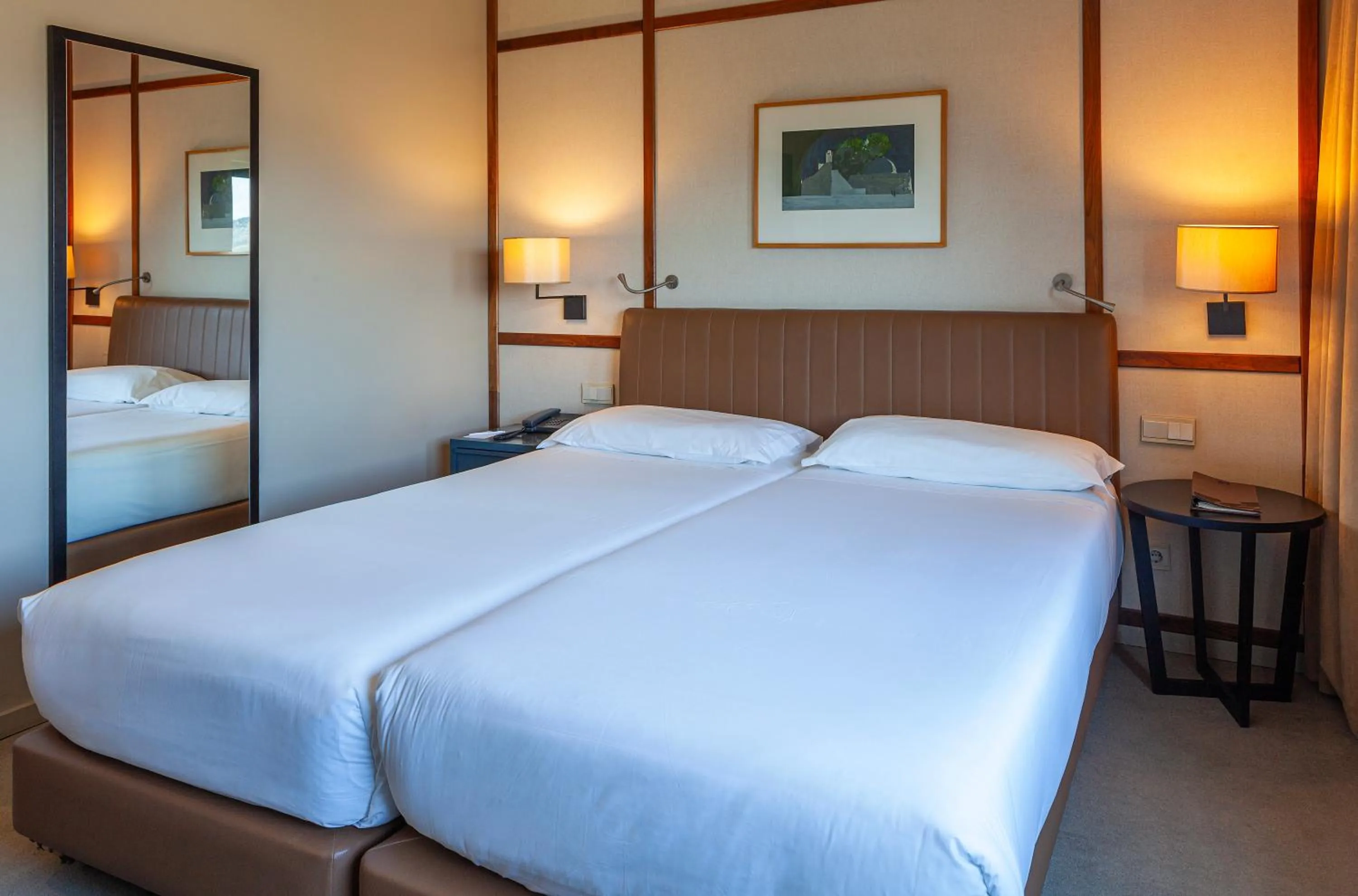 Bed in Hotel de Guimaraes Business & SPA