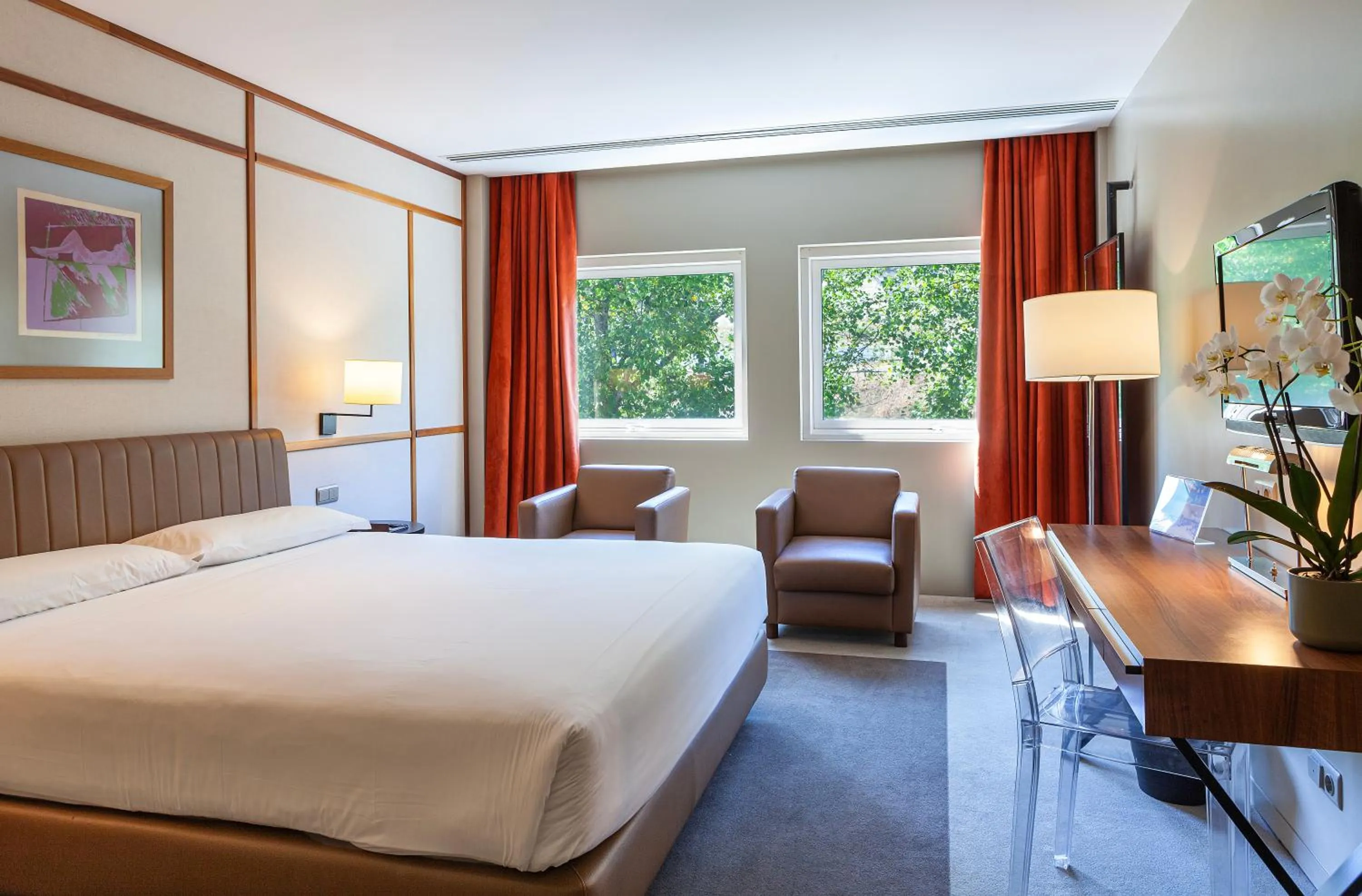 Bed in Hotel de Guimaraes Business & SPA