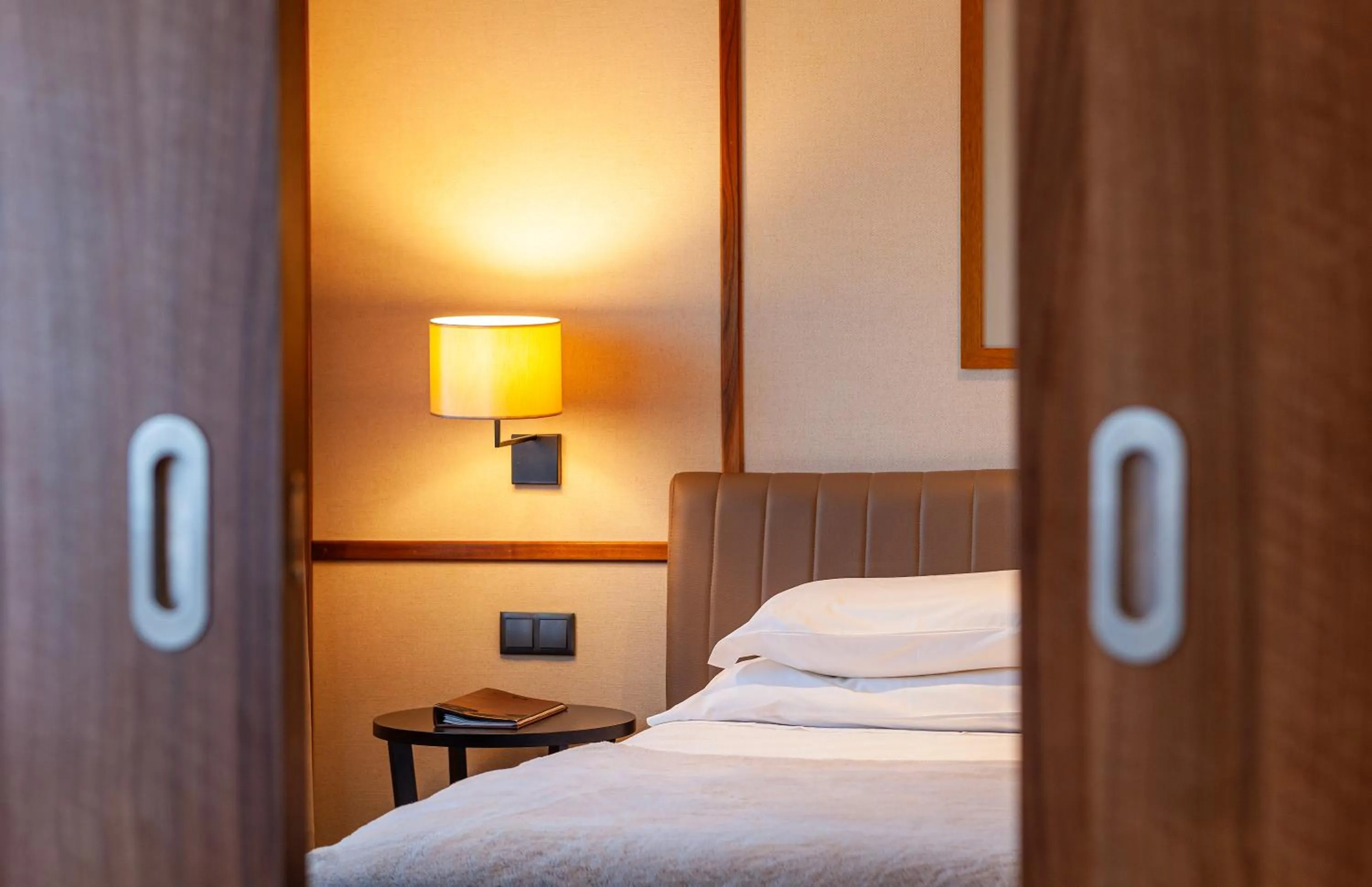 Bed in Hotel de Guimaraes Business & SPA