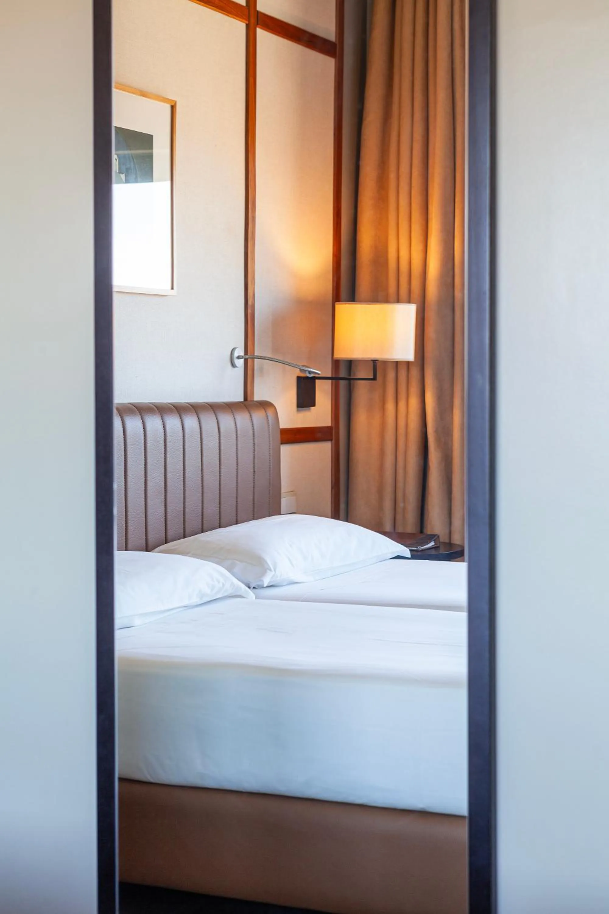 Bed in Hotel de Guimaraes Business & SPA