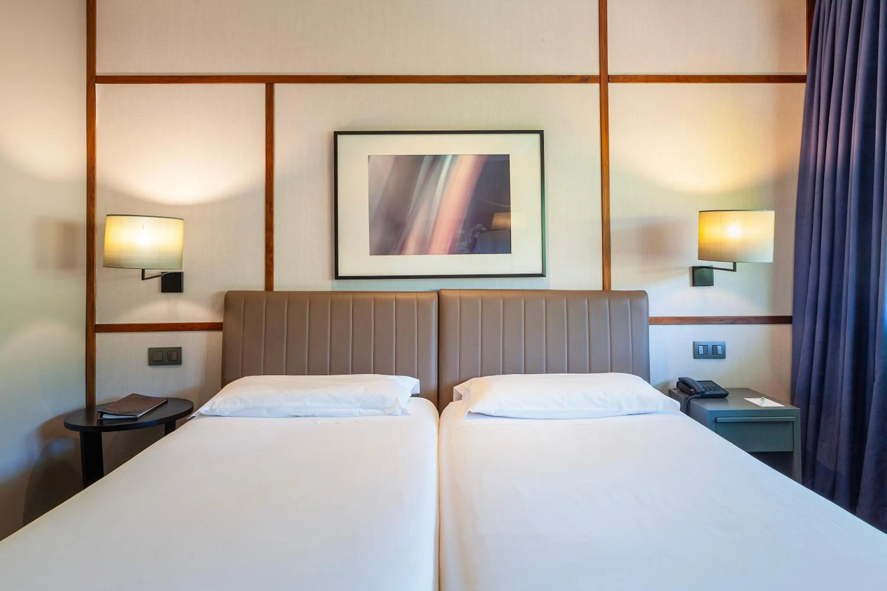 Bed in Hotel de Guimaraes Business & SPA