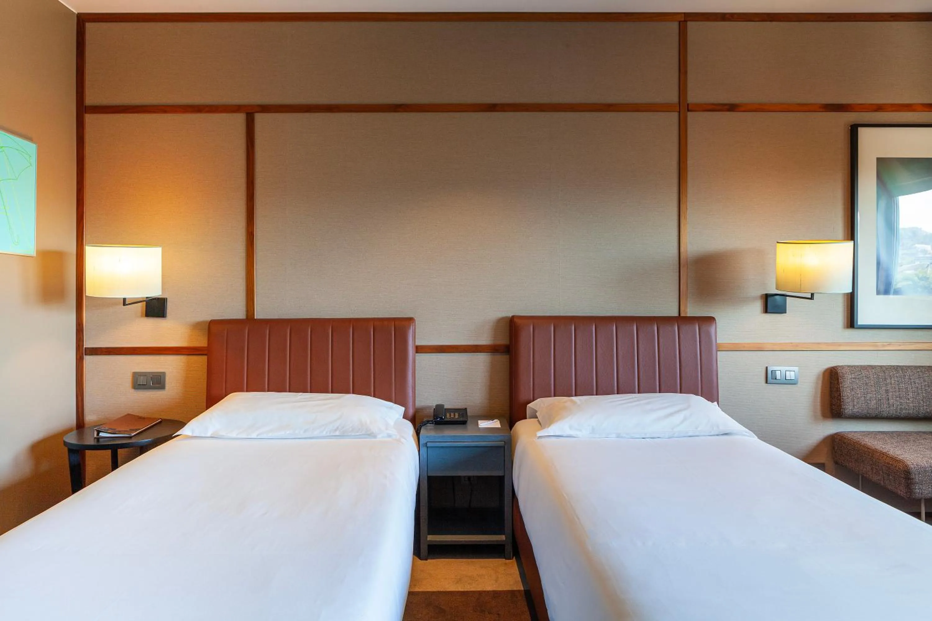 Bed in Hotel de Guimaraes Business & SPA