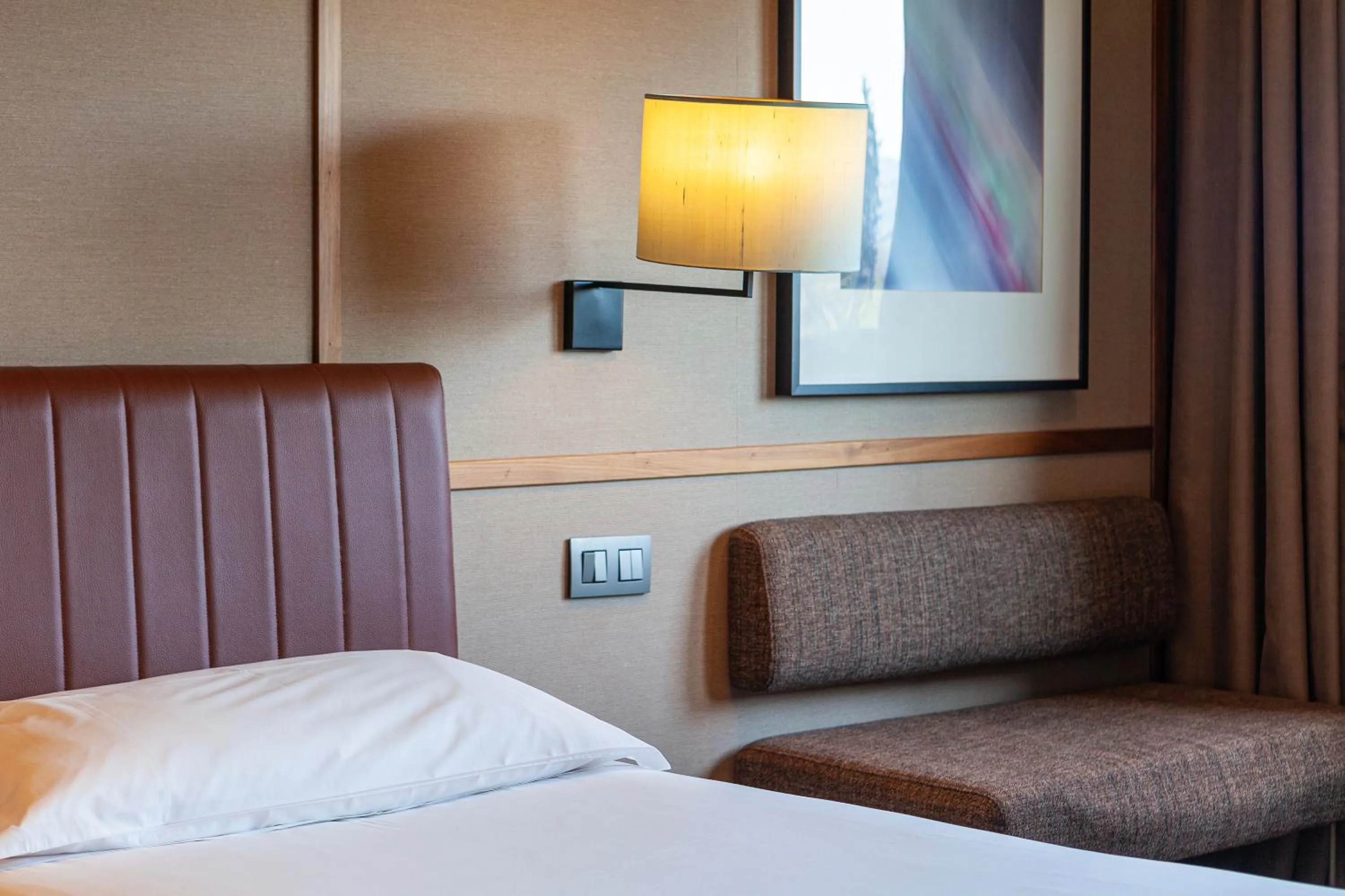 Bed in Hotel de Guimaraes Business & SPA