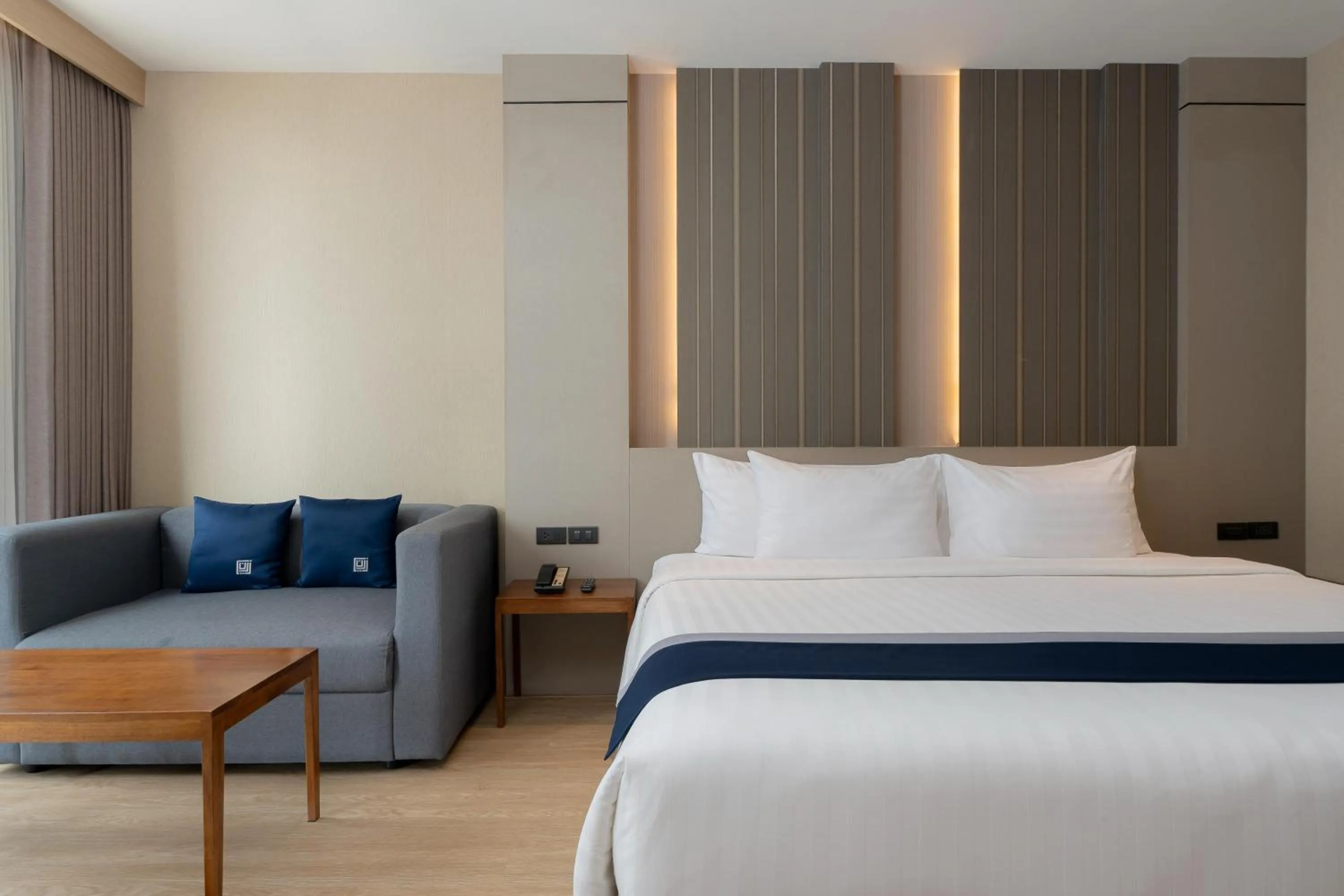 Bed in Zayn Hotel Bangkok - Airport Link Access