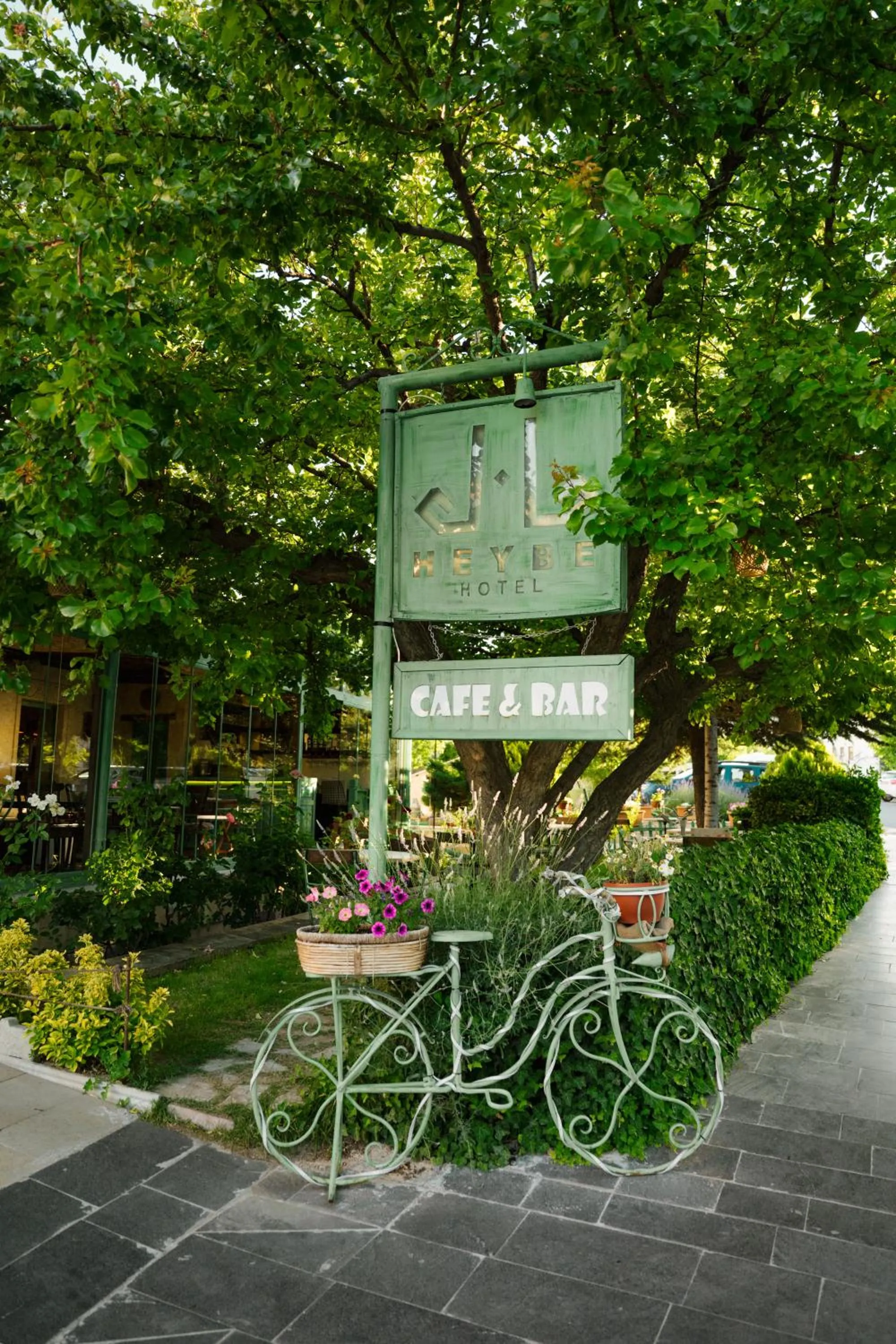 Patio in Heybe Hotel & Spa