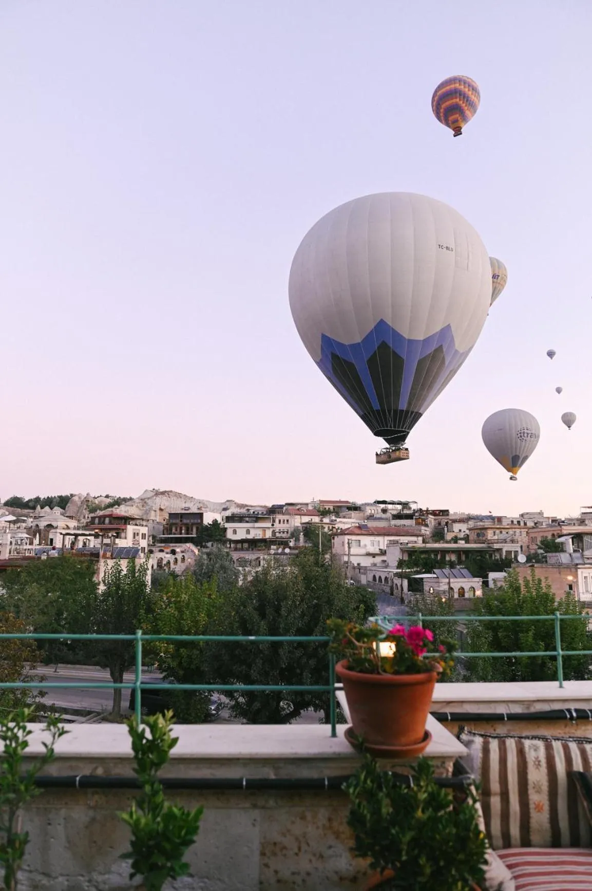 Balcony/Terrace in Heybe Hotel & Spa