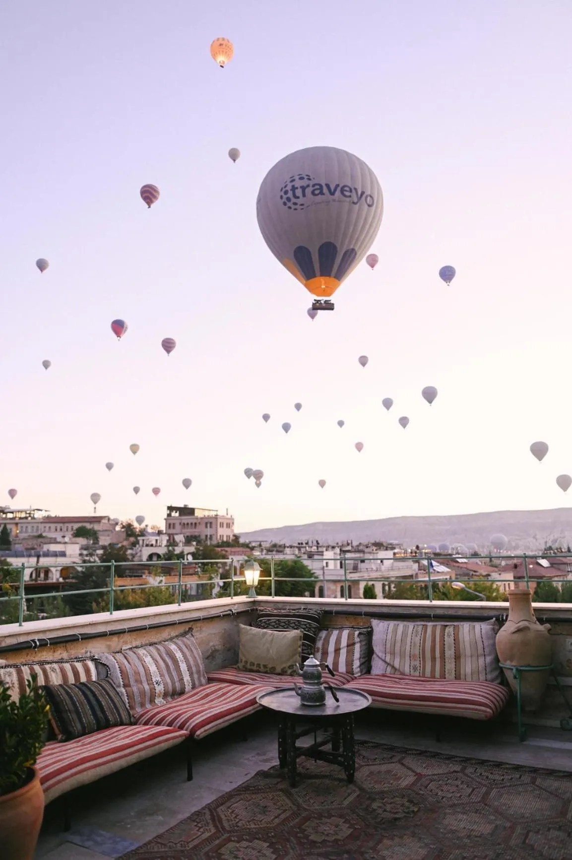 Balcony/Terrace in Heybe Hotel & Spa