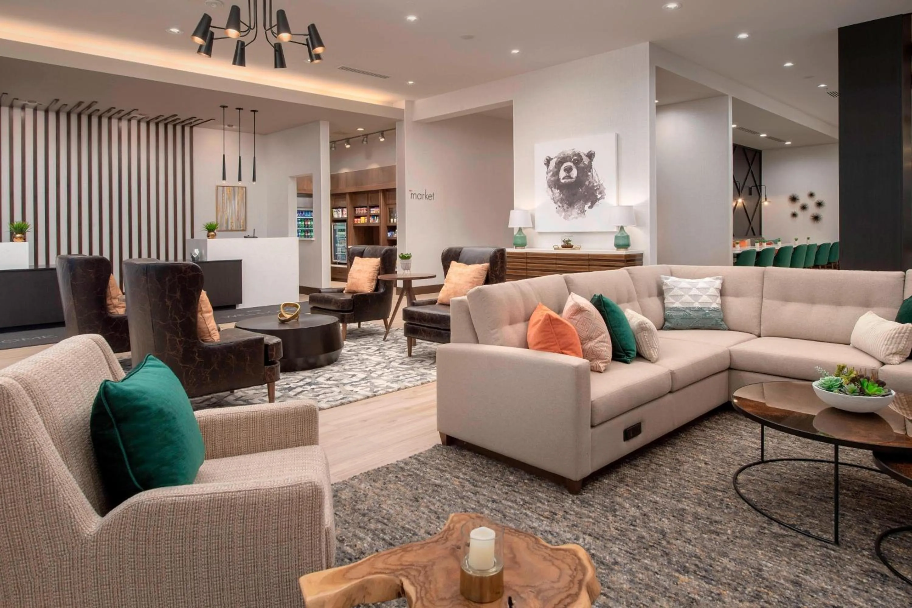 Lobby or reception in Residence Inn By Marriott Bend